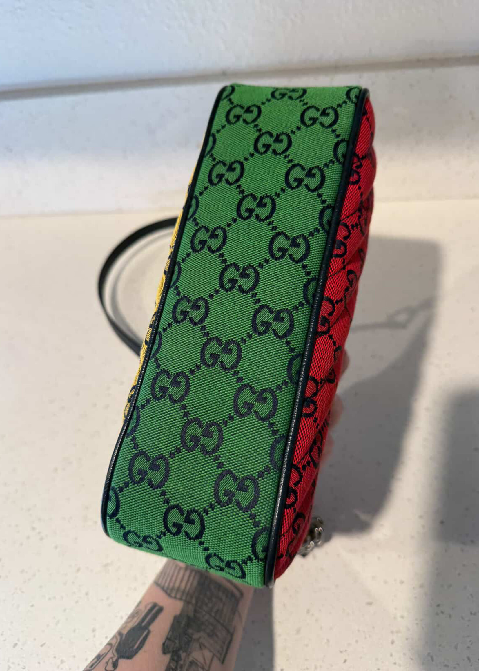 Gucci Multicolor Limited Edition Marmont Crossbody