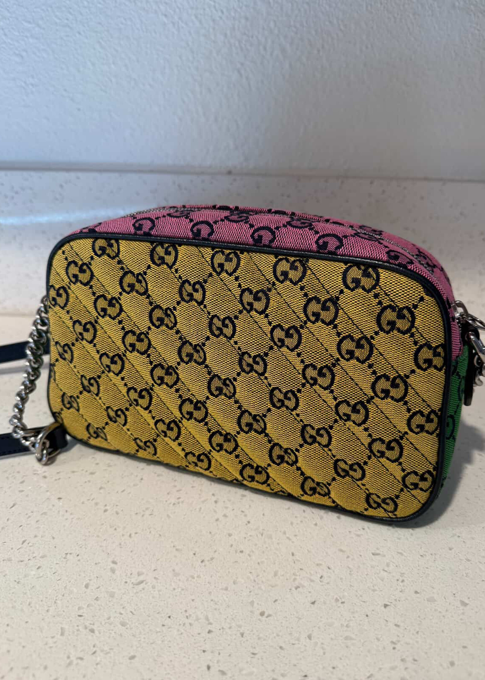 Gucci Multicolor Limited Edition Marmont Crossbody