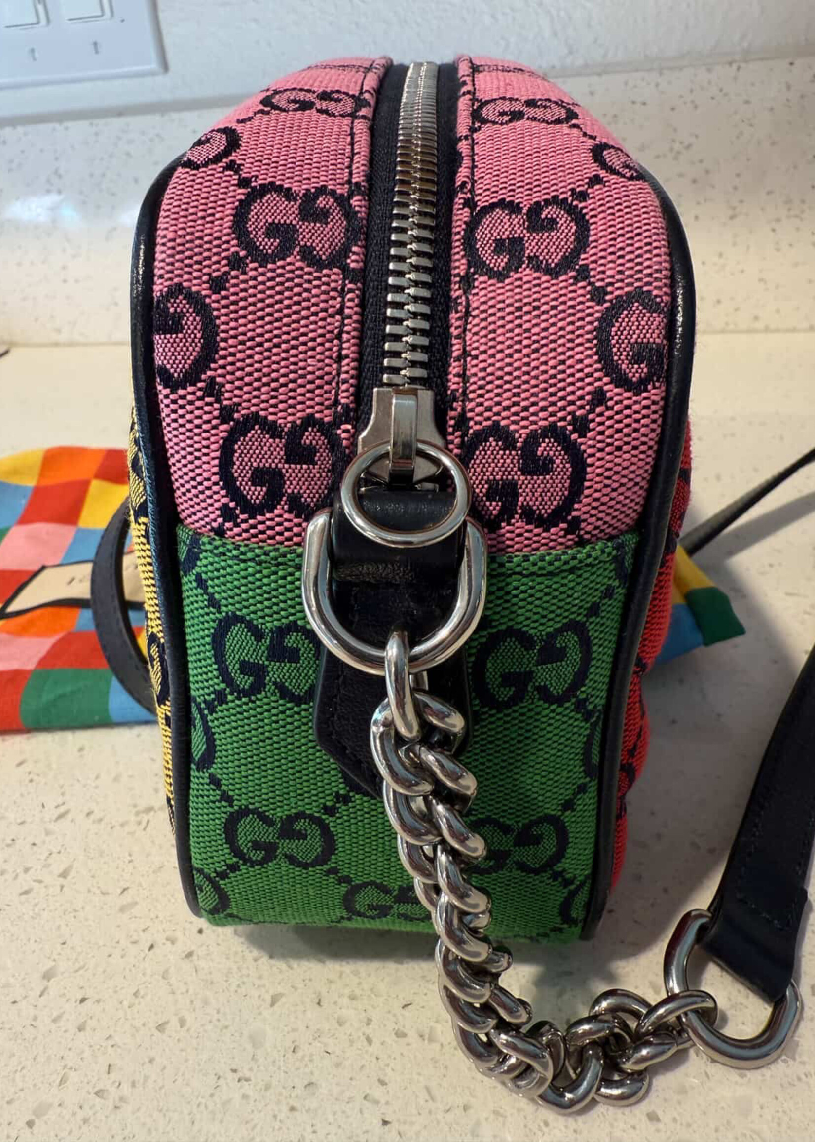Gucci Multicolor Limited Edition Marmont Crossbody