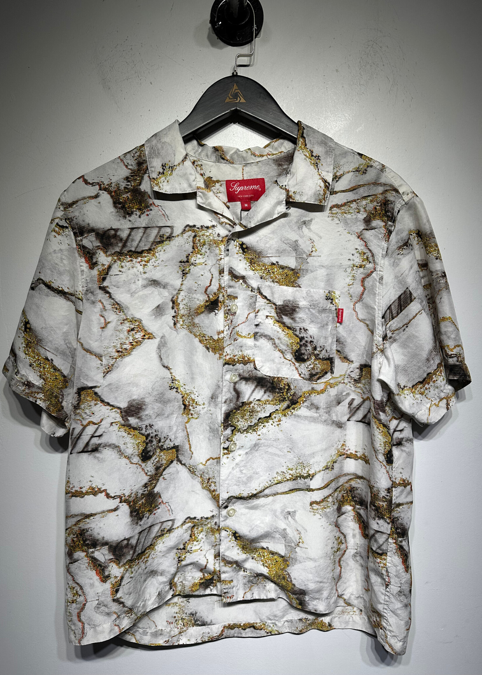 Supreme Marble Print BU M AS IS