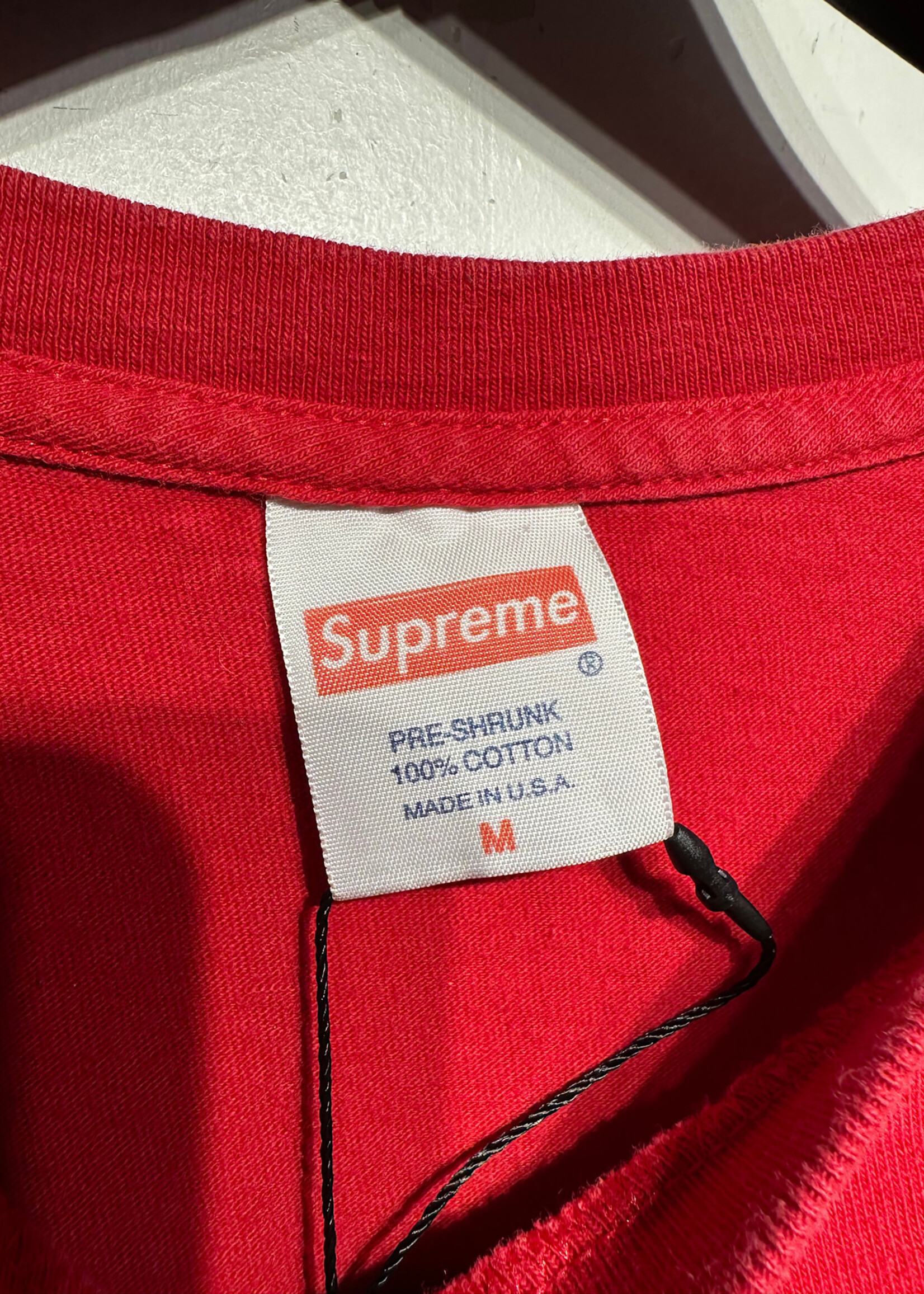 SUPREME RED MUHAMMAD ALI TEE M