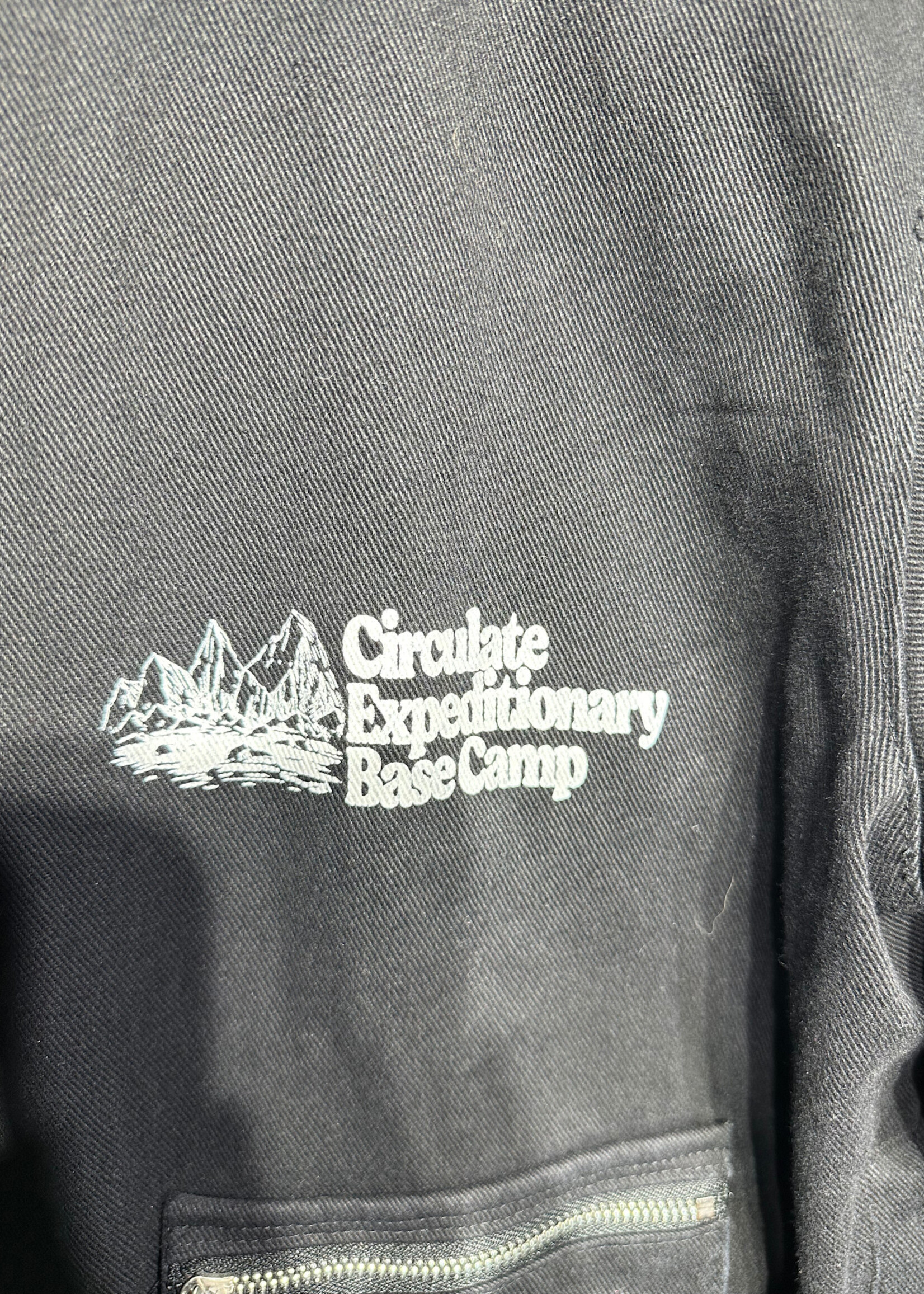 Circulate Black Cargo Pocket Crop Jacket L