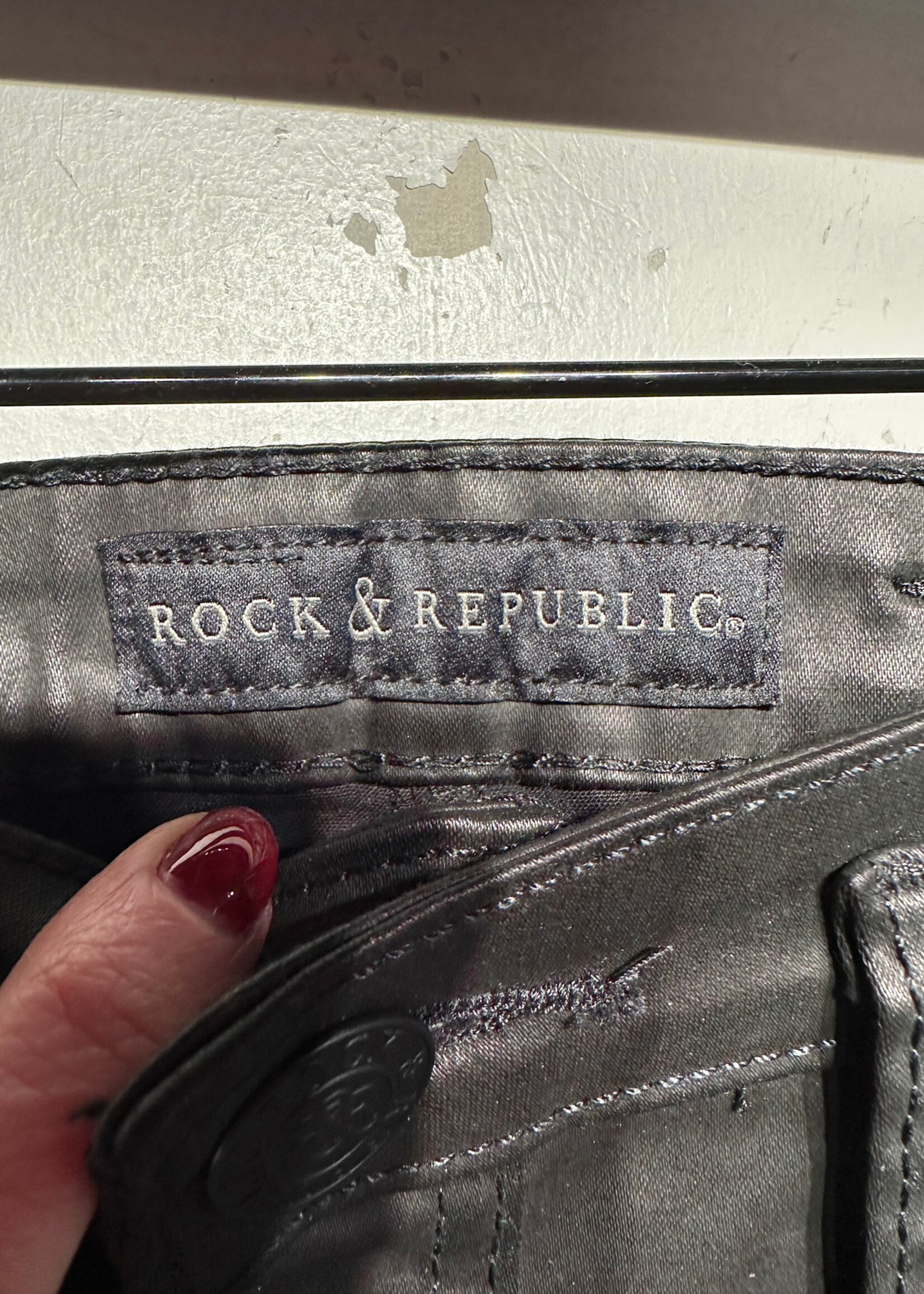 Rock Republic Waxed Mini Skirt 30