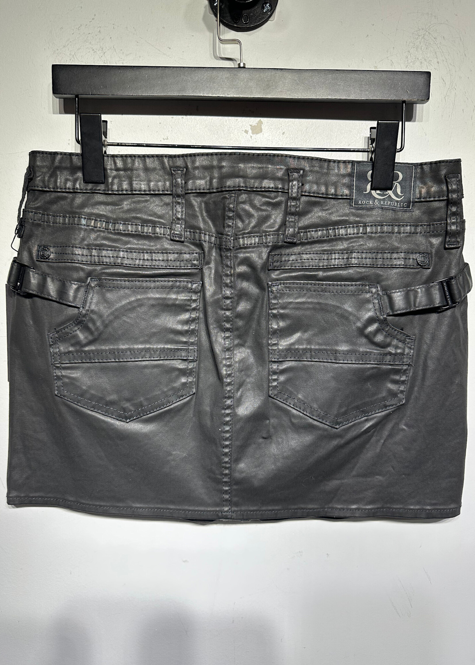 Rock Republic Waxed Mini Skirt 30