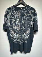 01 Liquid Blue AOP Dragon Tee XL