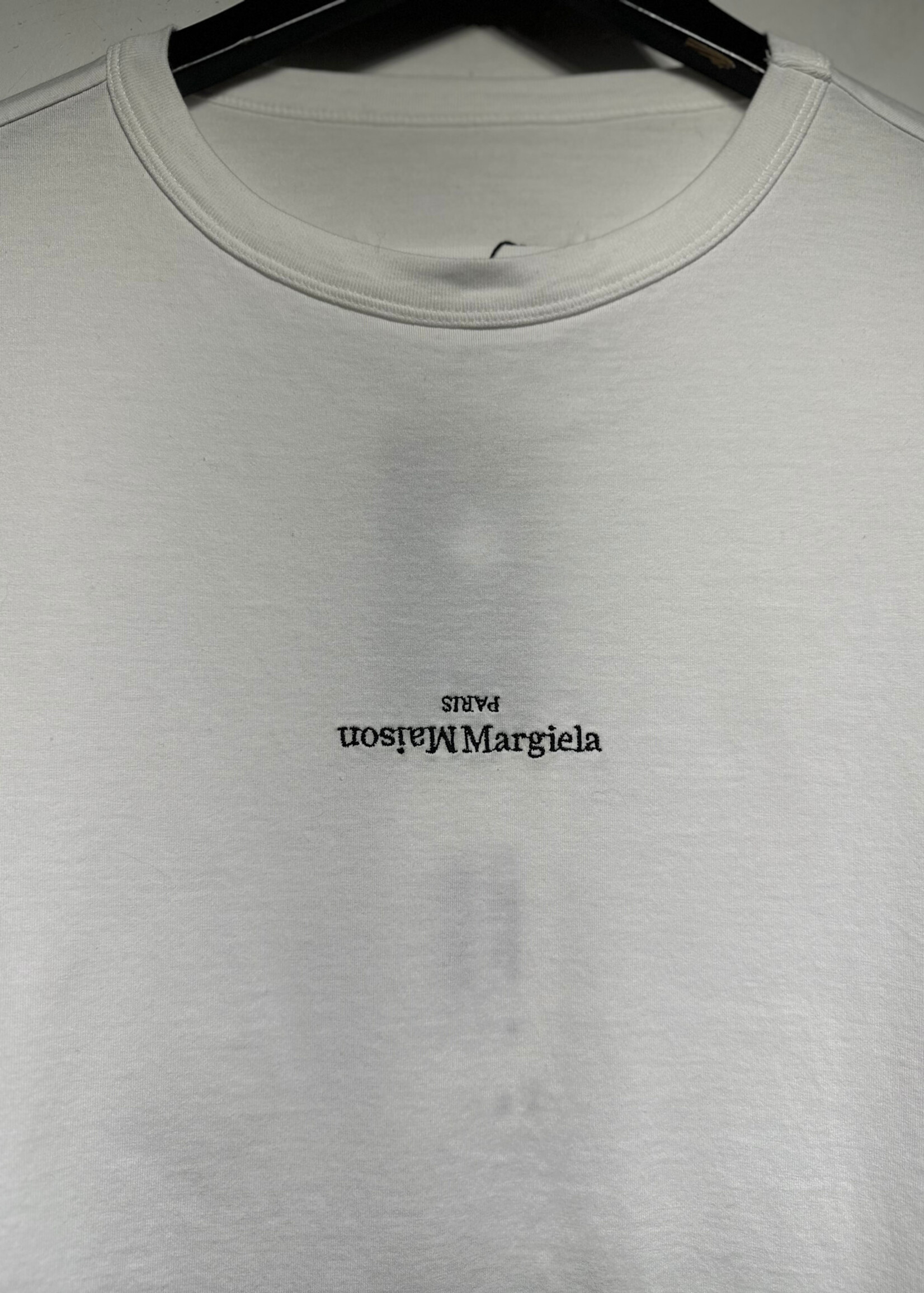 Maison Margiela NWT White Logo Tee 48/L
