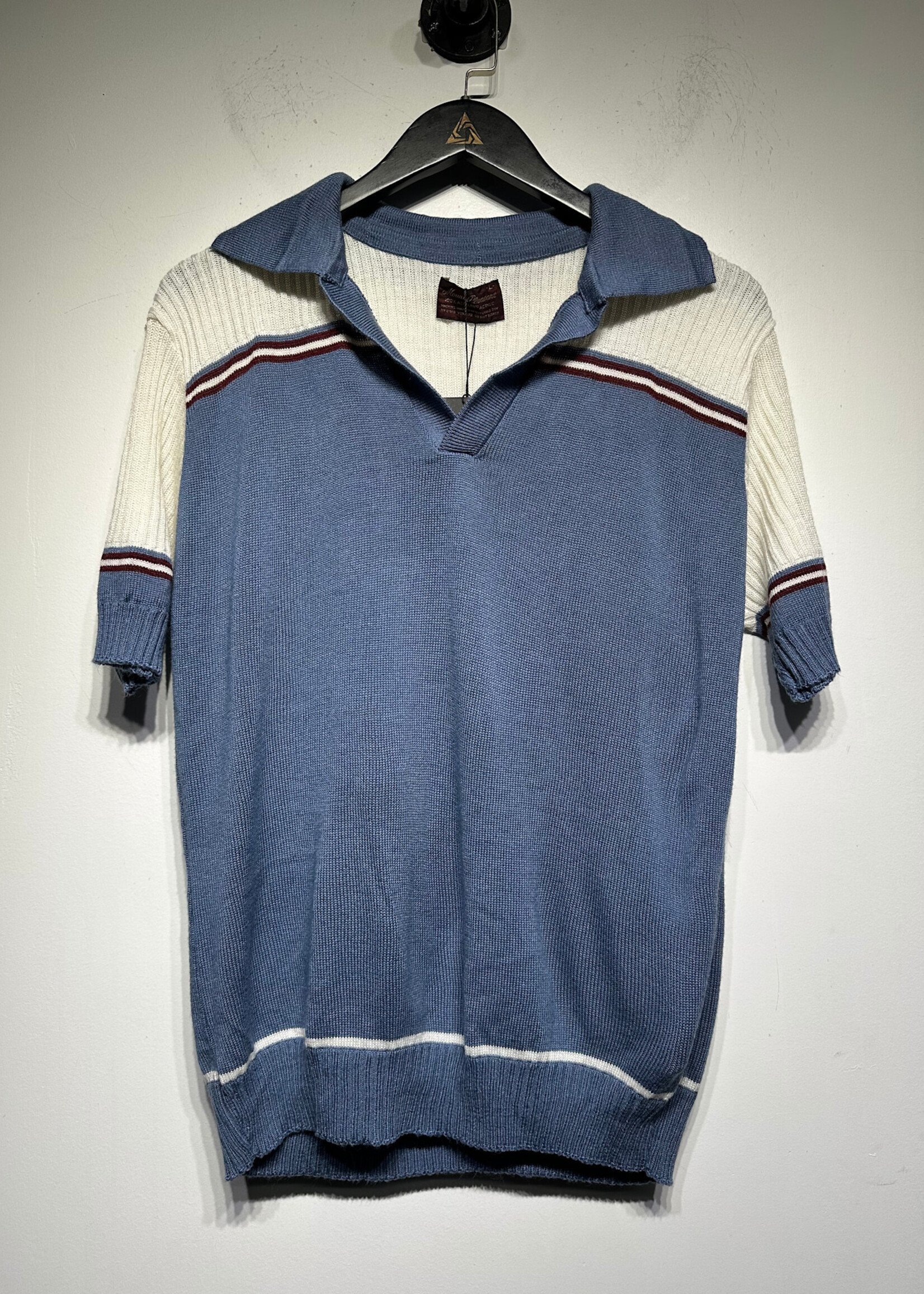 70s Mount Pleasant Dark Blue Polo L