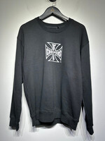 West Coast Choppers Black Crewneck Sweatshirt M