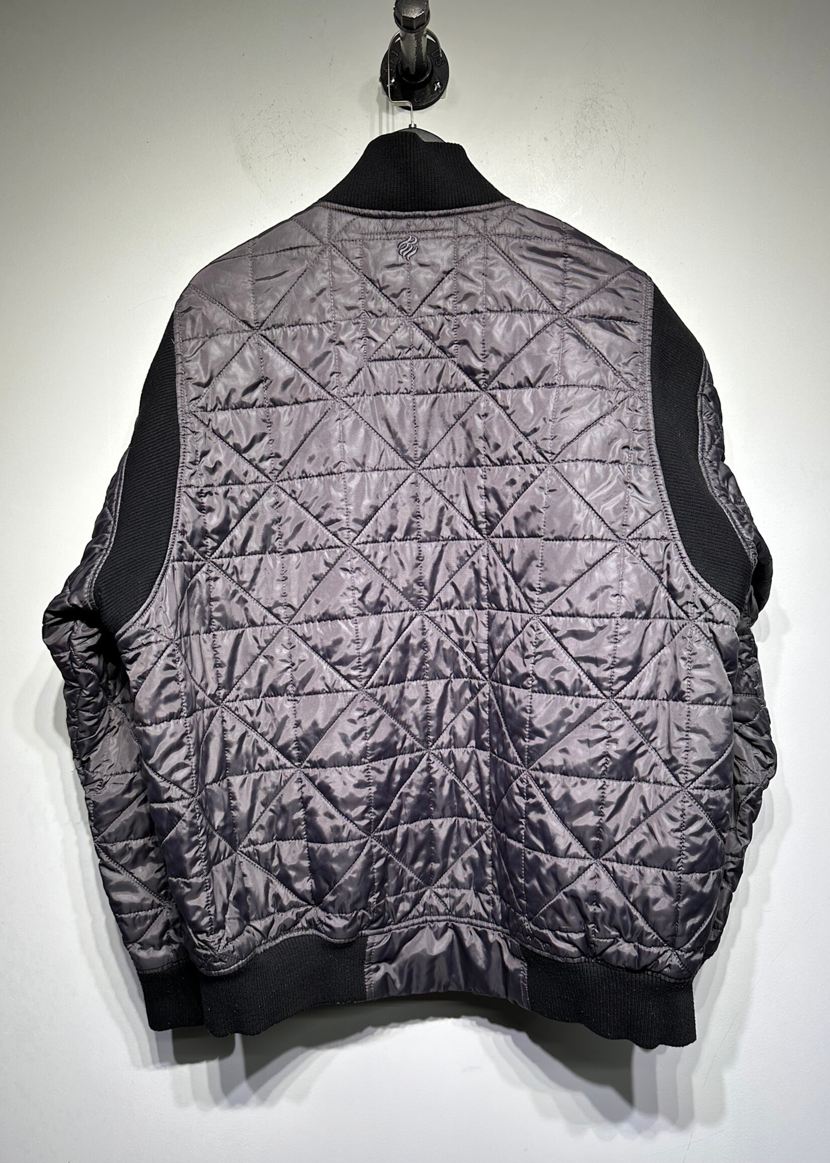 Rocawear Grey Quilted Puffer Jacket XXL