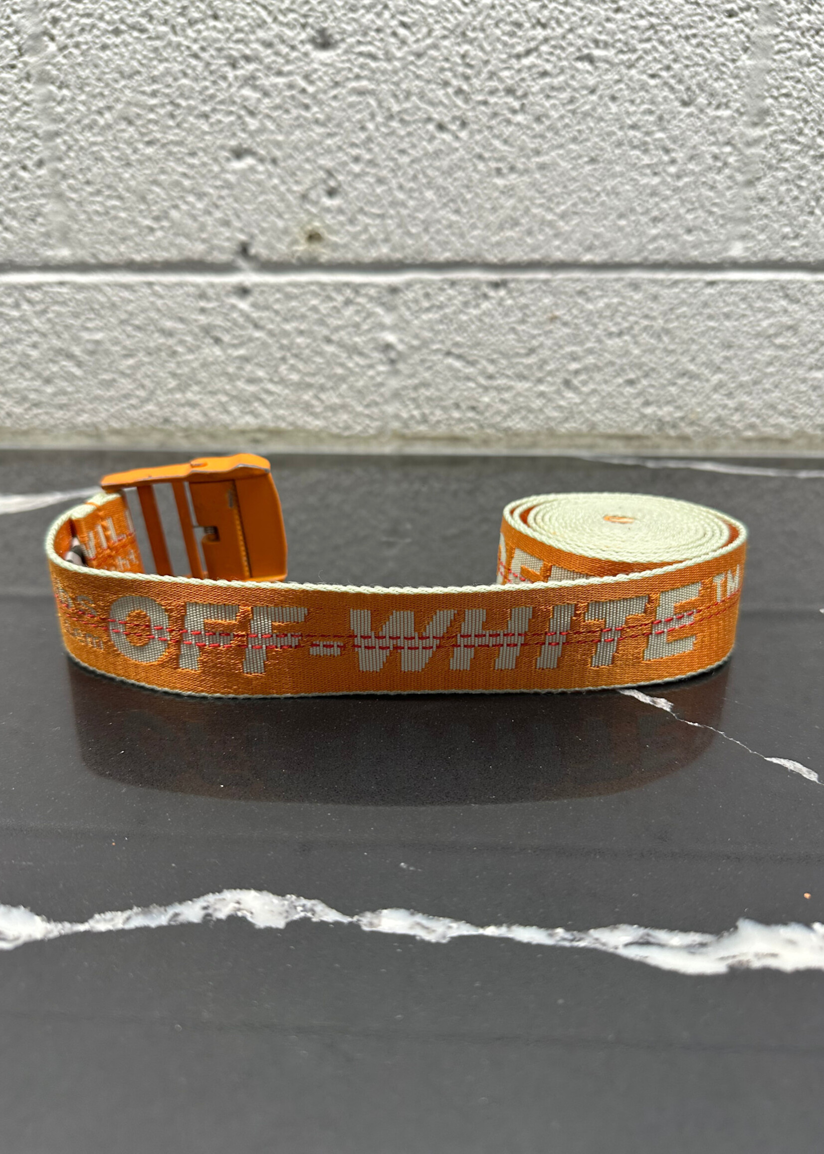 Off-White Orange Industrial Belt