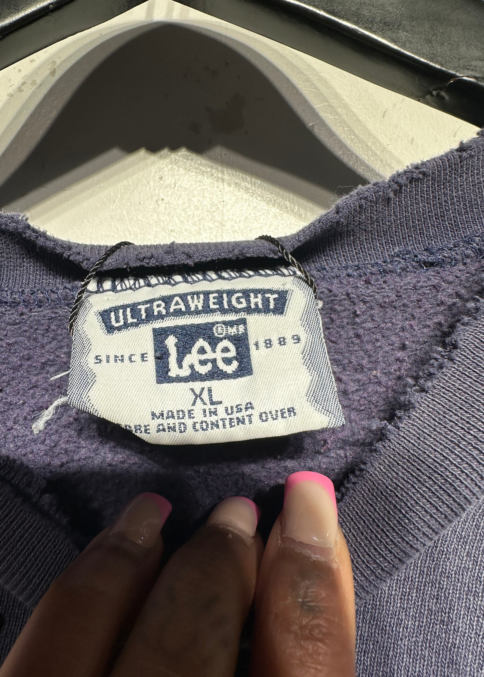 Vintage ESPN Navy Blue Logo Sweater XL