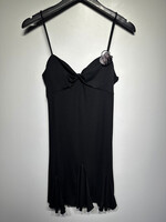 Jodi Kristopher Black Pink Floral Mini Dress M