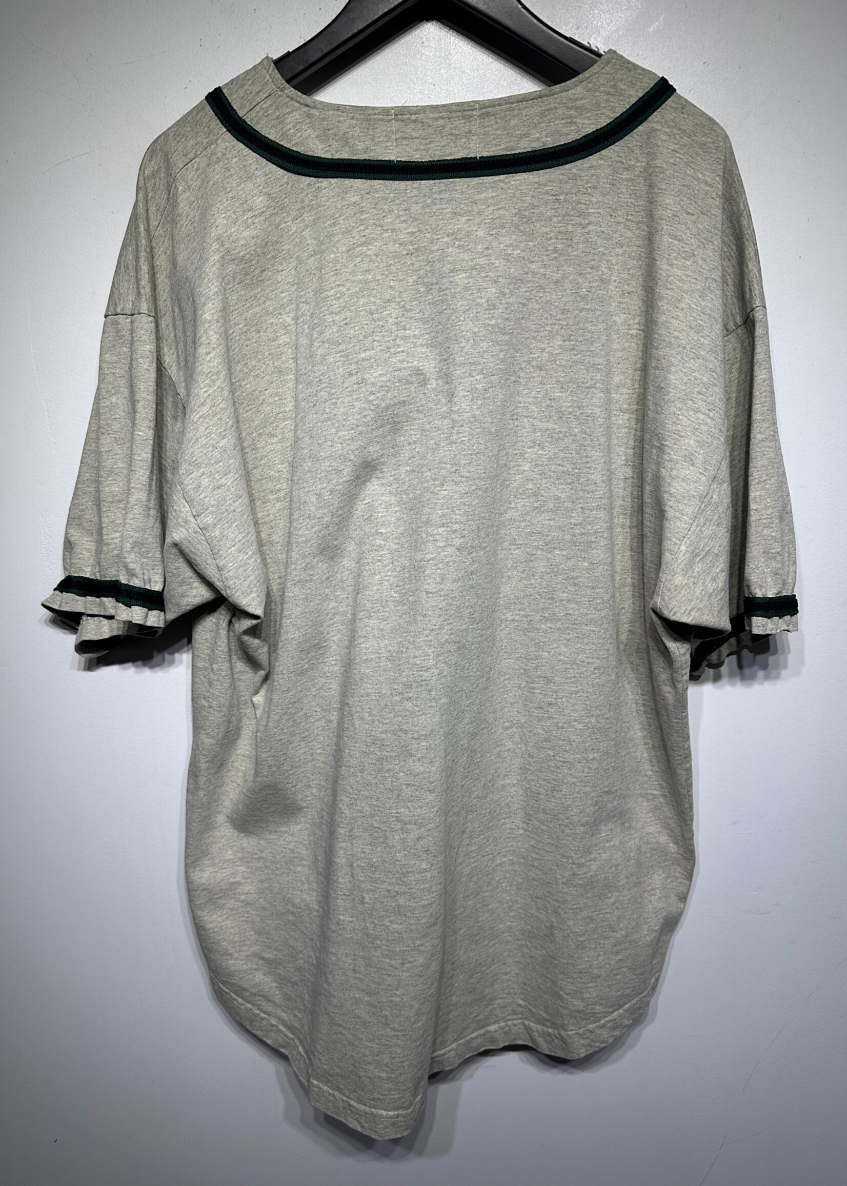 Hard Rock New Orleans Grey baseball Jersey Tee XL