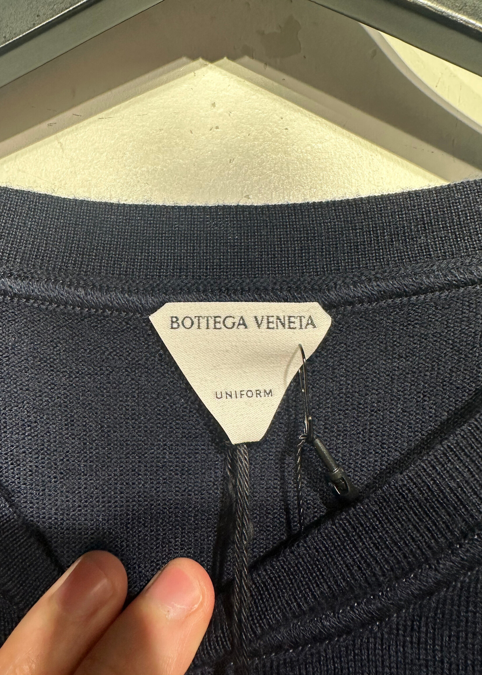 Bottega Uniform NWT Navy Sweater Tee XL