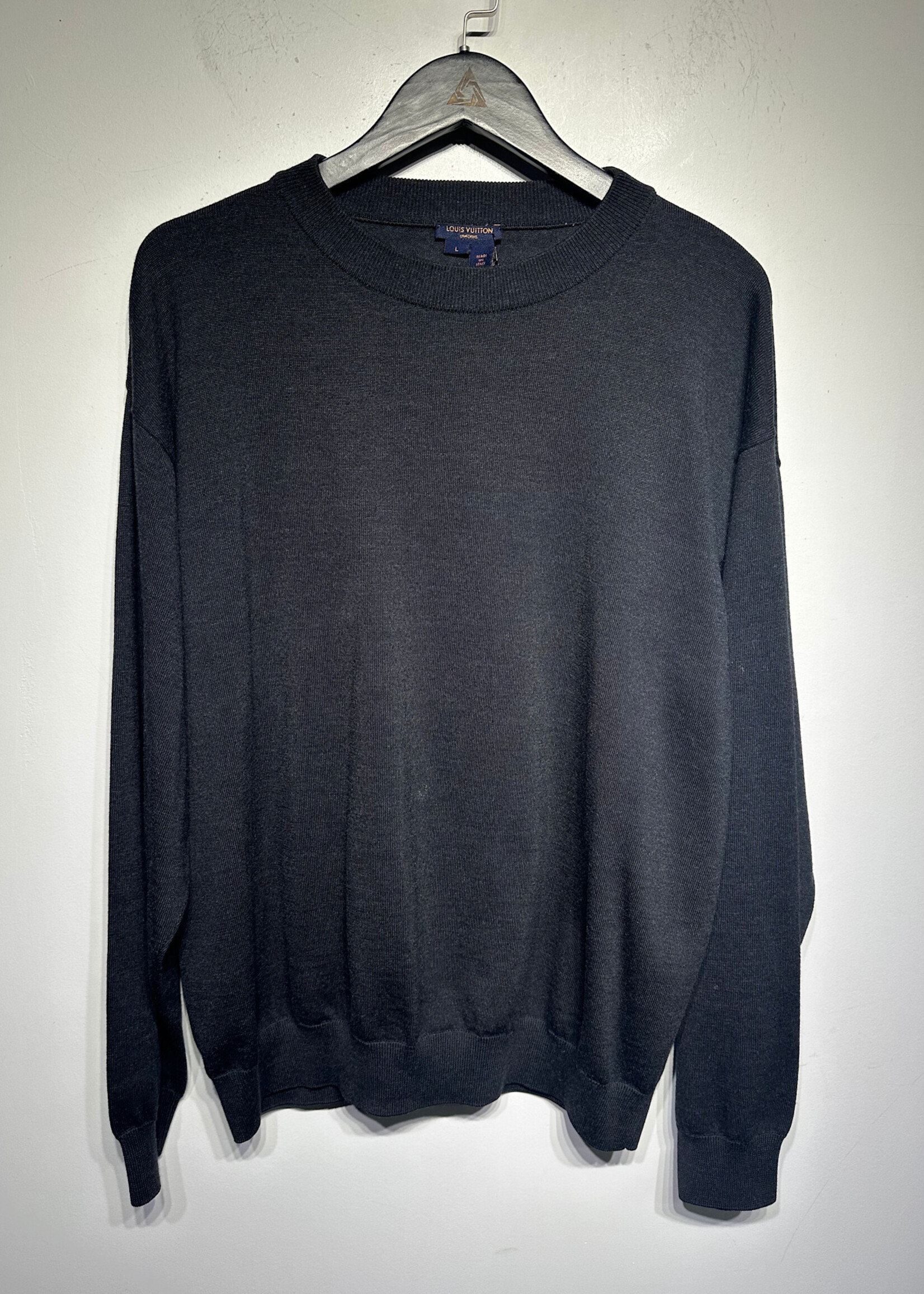 Louis Vuitton Uniform Dark Grey Sweater L