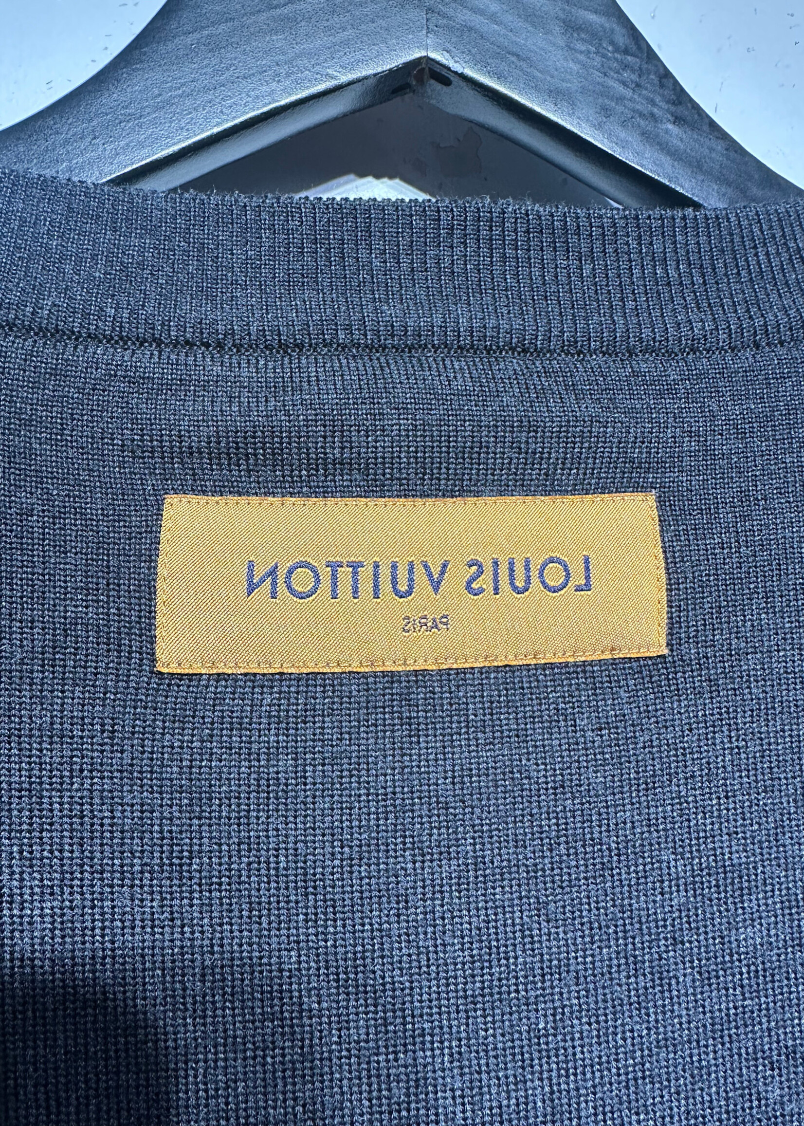 Louis Vuitton Uniform Dark Grey Sweater L