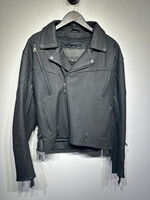 Teknic Black Motorcycle Jacket M