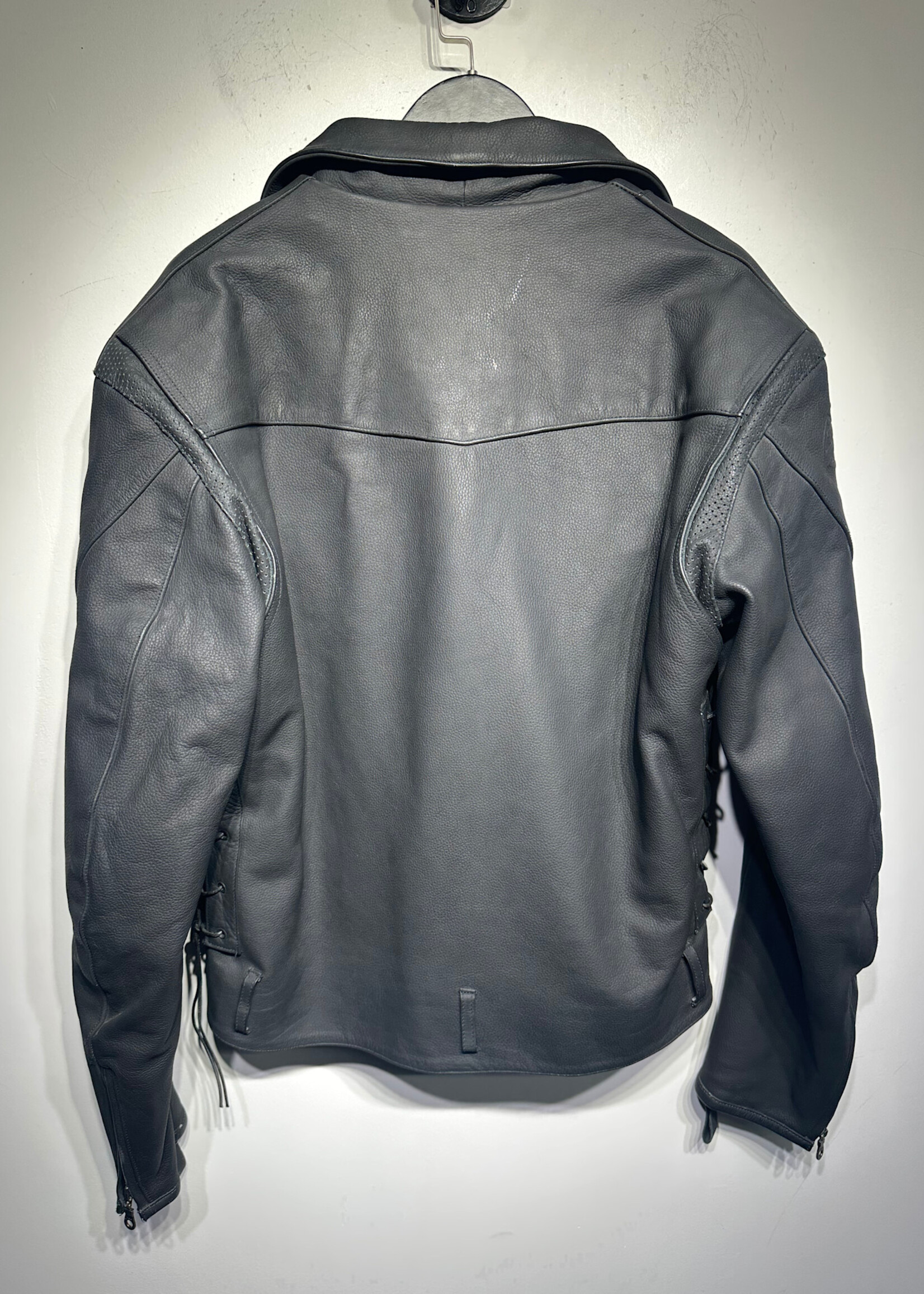 Teknic Black Motorcycle Jacket M