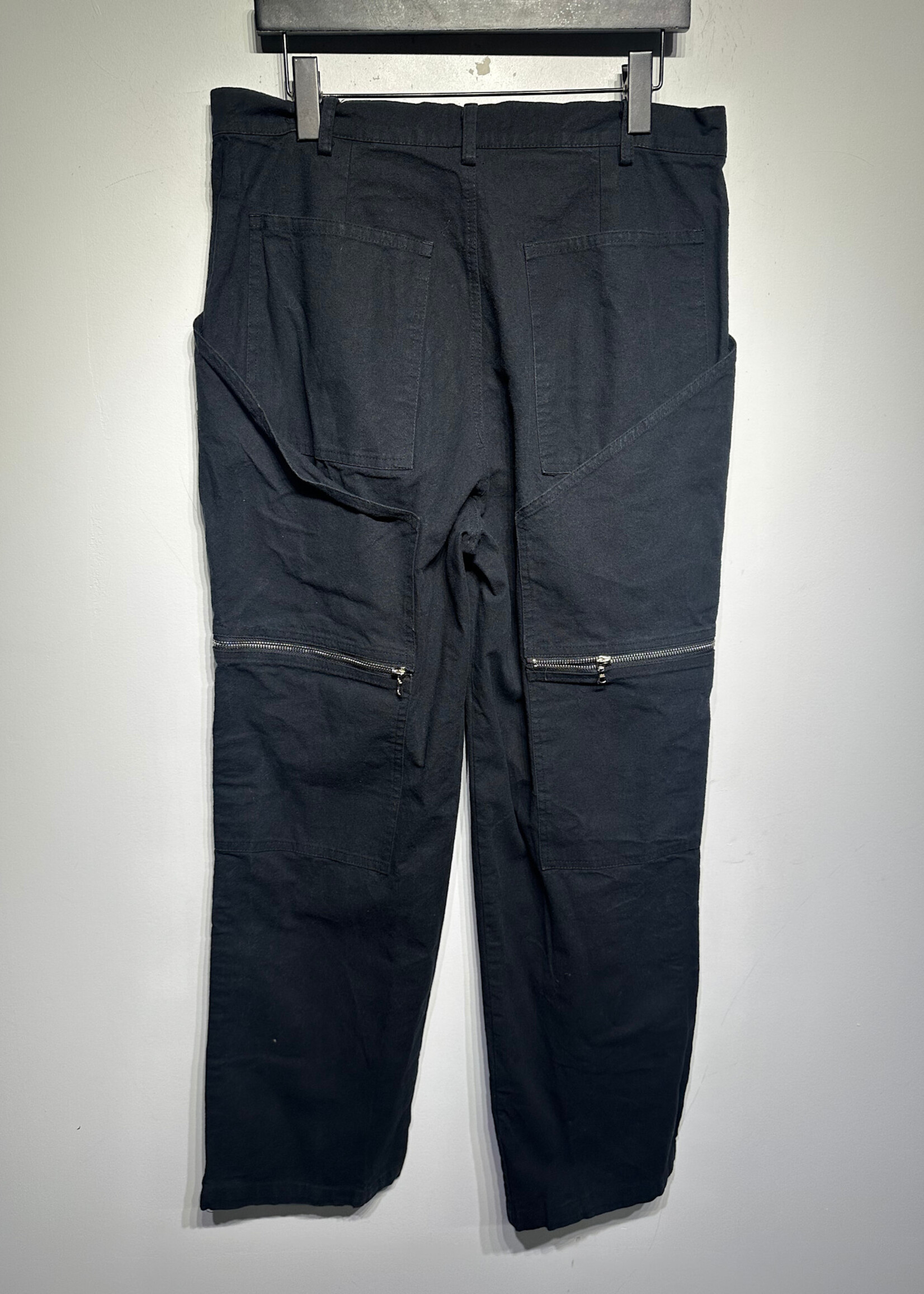 CMMAWEAR Black Double Knee Pants Masc 34