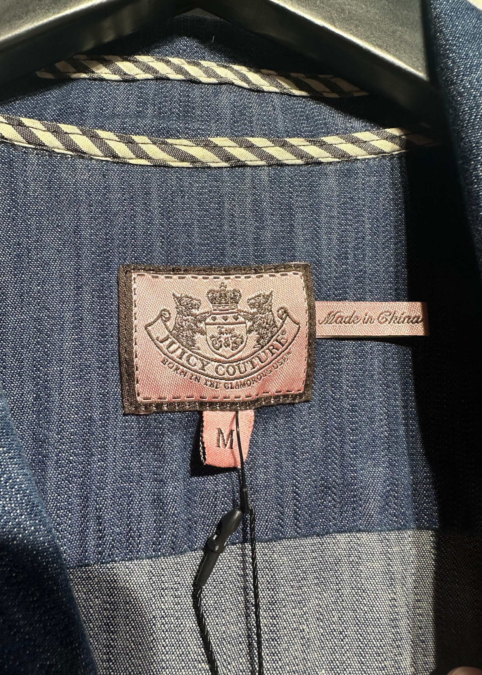 JUICY COUTURE DENIM JACKET M