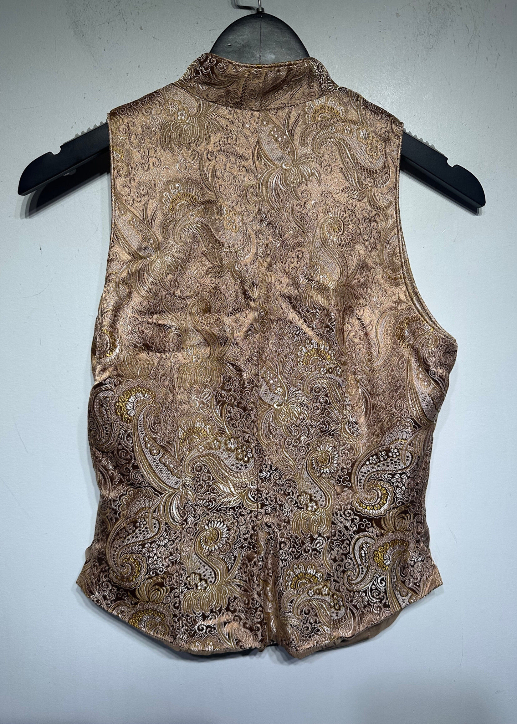 Georgiou Studio Beige Floral Vest S