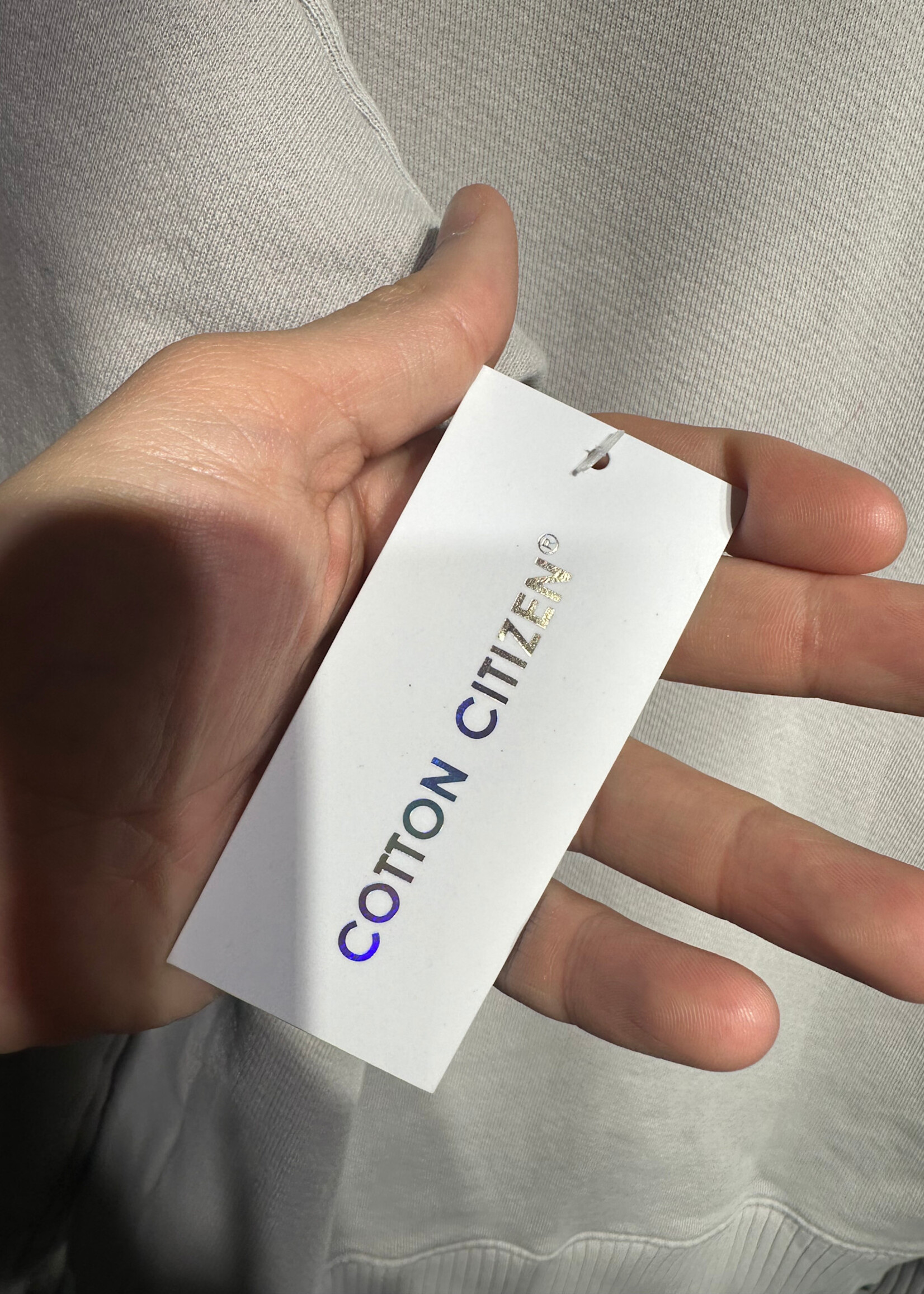 NWT Cotton Citizen Tonal Beige Hoode Masc S