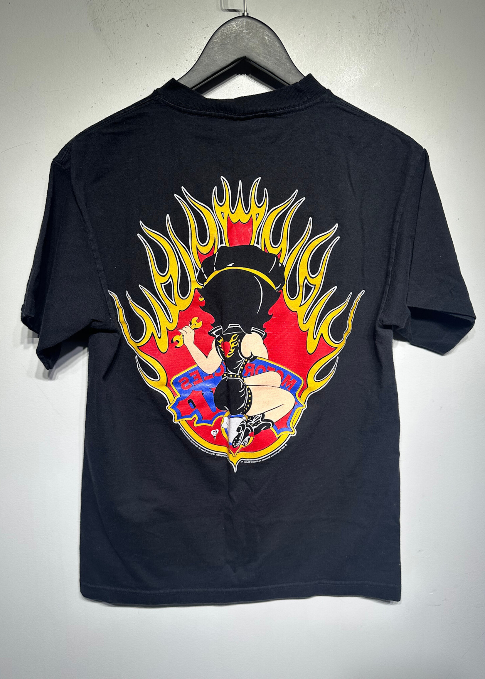 94 Biker Betty Black Tee M