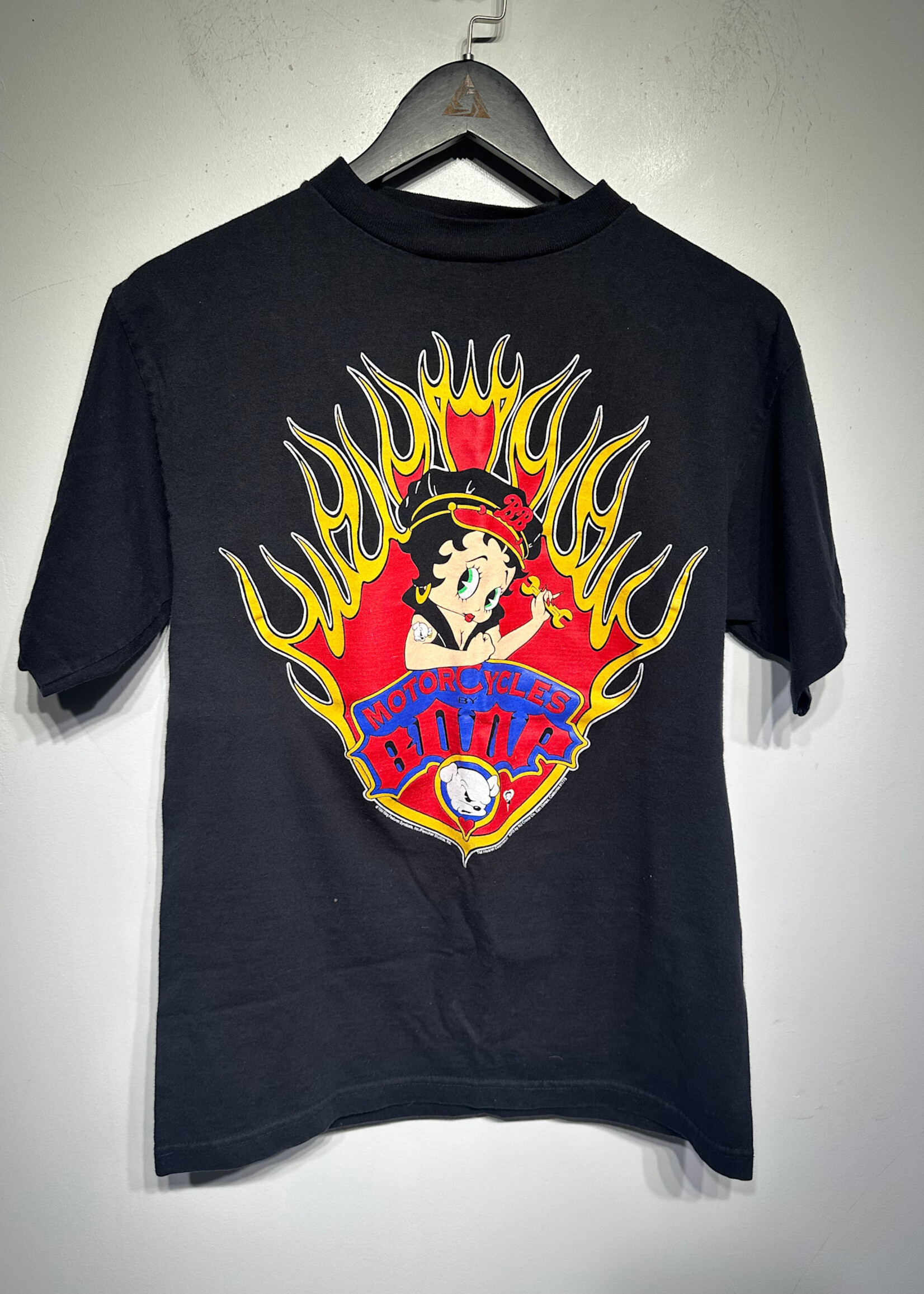 94 Biker Betty Black Tee M