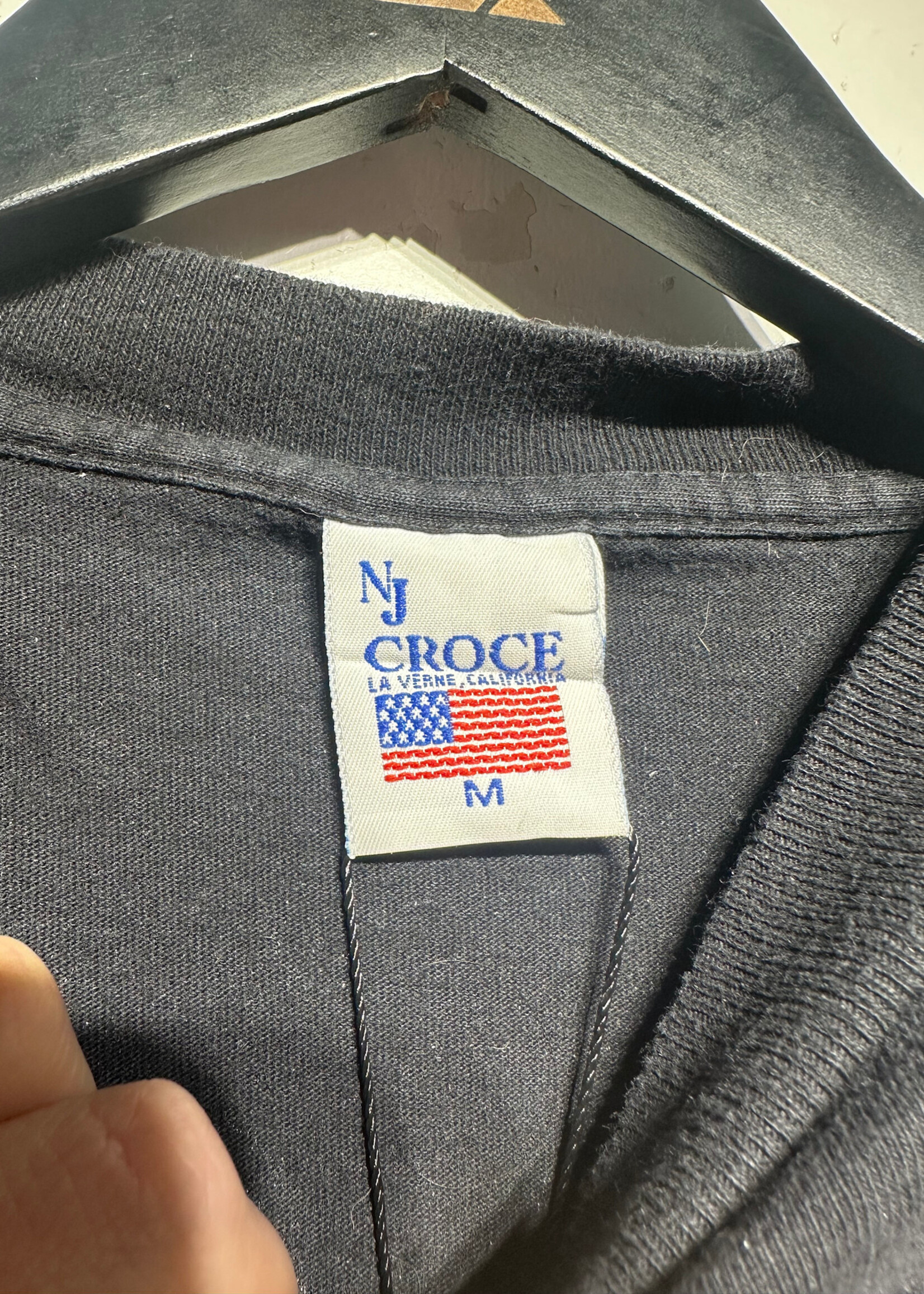 94 Biker Betty Black Tee M