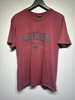 97 Harley Aruba Dark Red Tee L