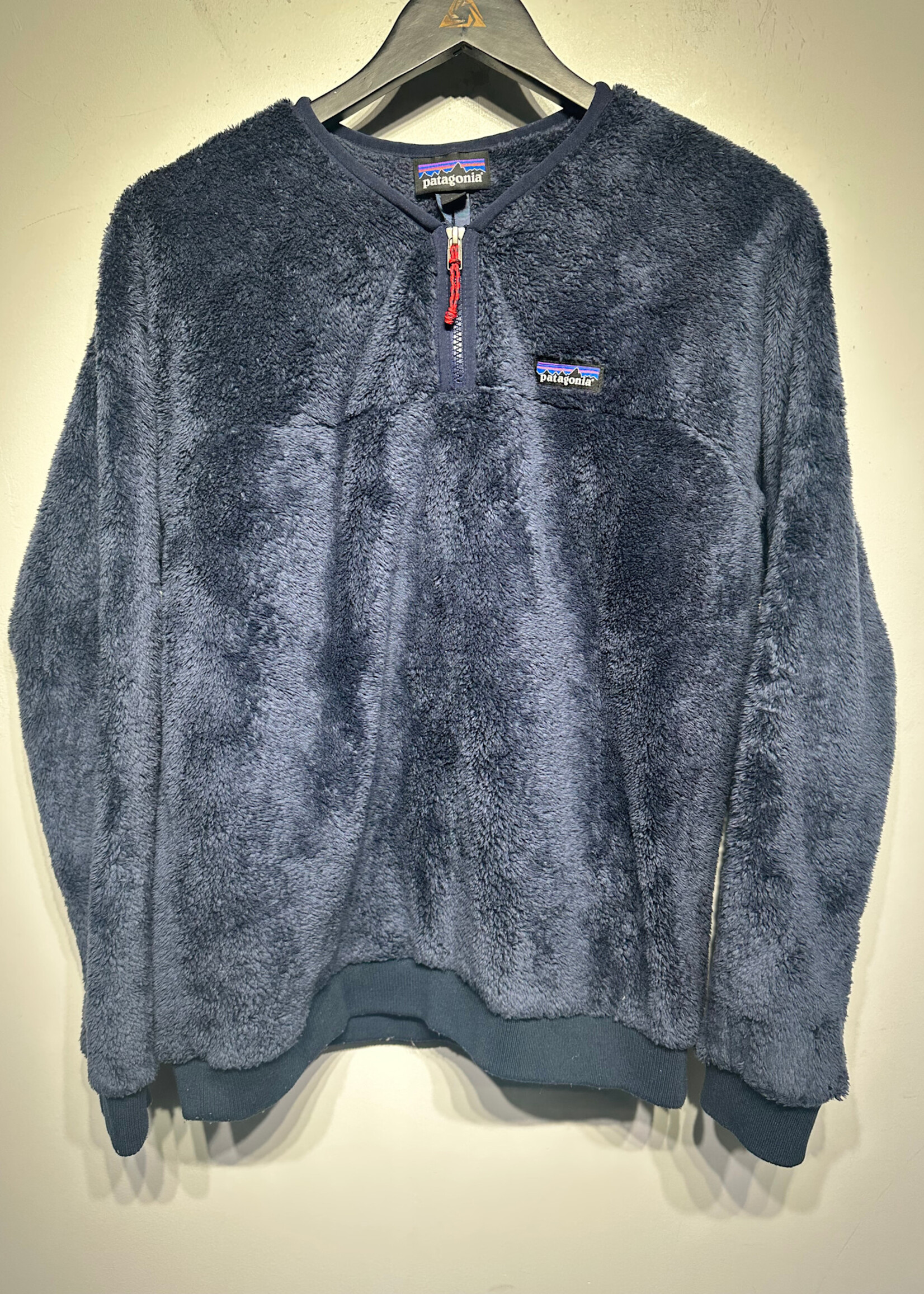 Patagonia Navy 1/4 Zip Fleece Sweater Fem M
