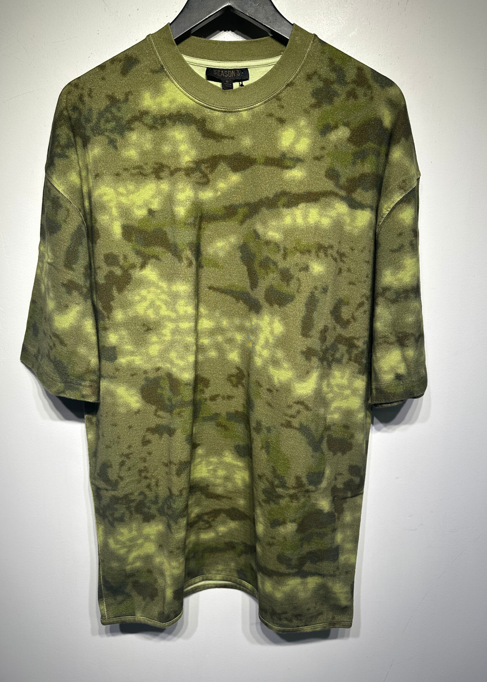 NWT Yeezy Season 3 Green Camo Tee S