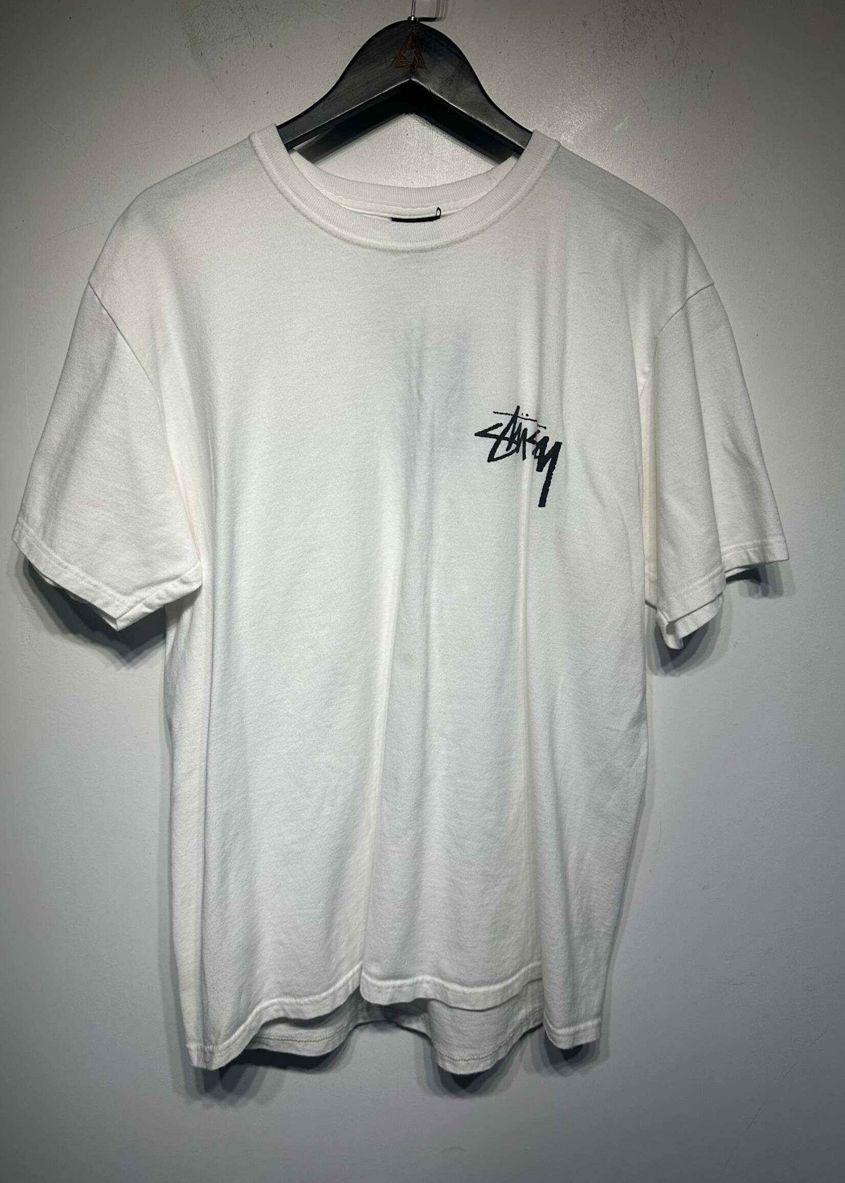Stussy Laguna White Logo Tee L
