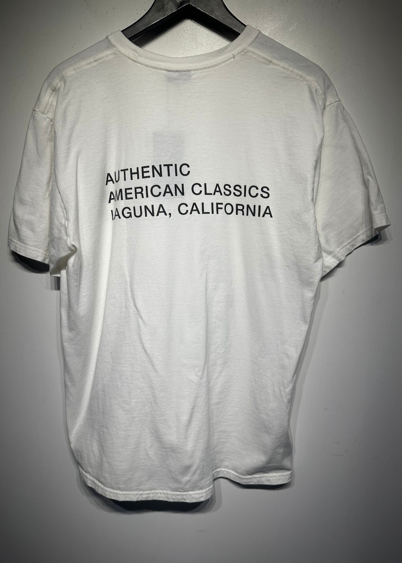 Stussy Laguna White Logo Tee L
