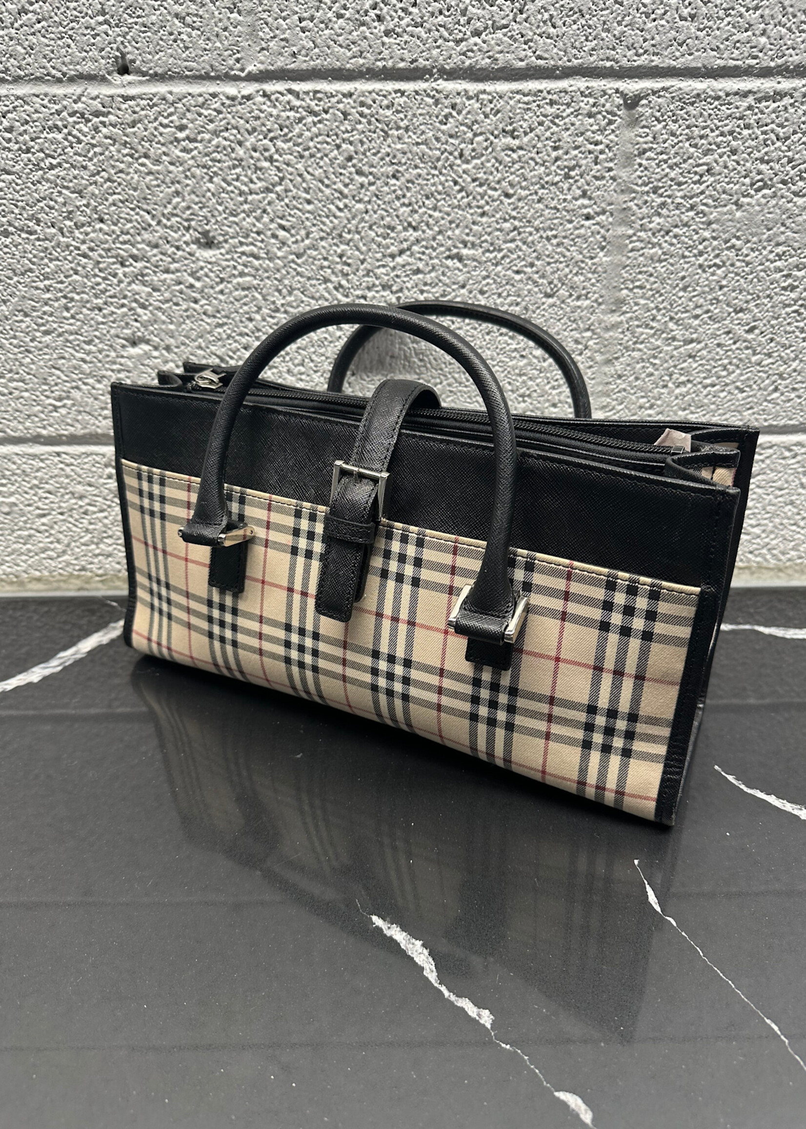 Burberry Nova Check Rectangle Purse