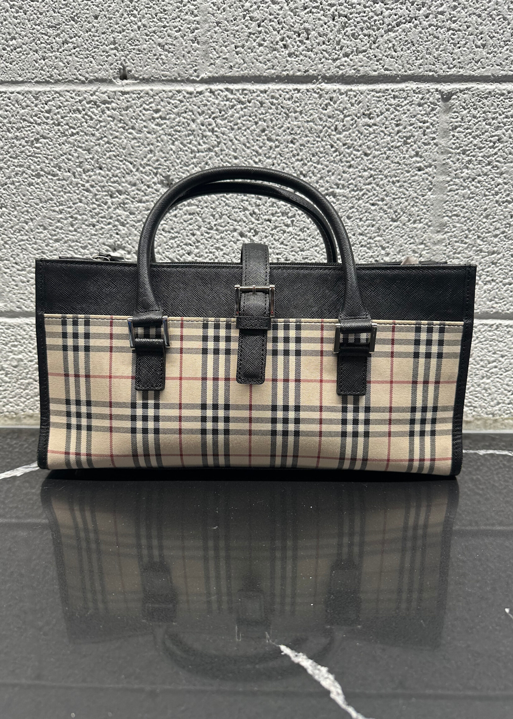 Burberry Nova Check Rectangle Purse