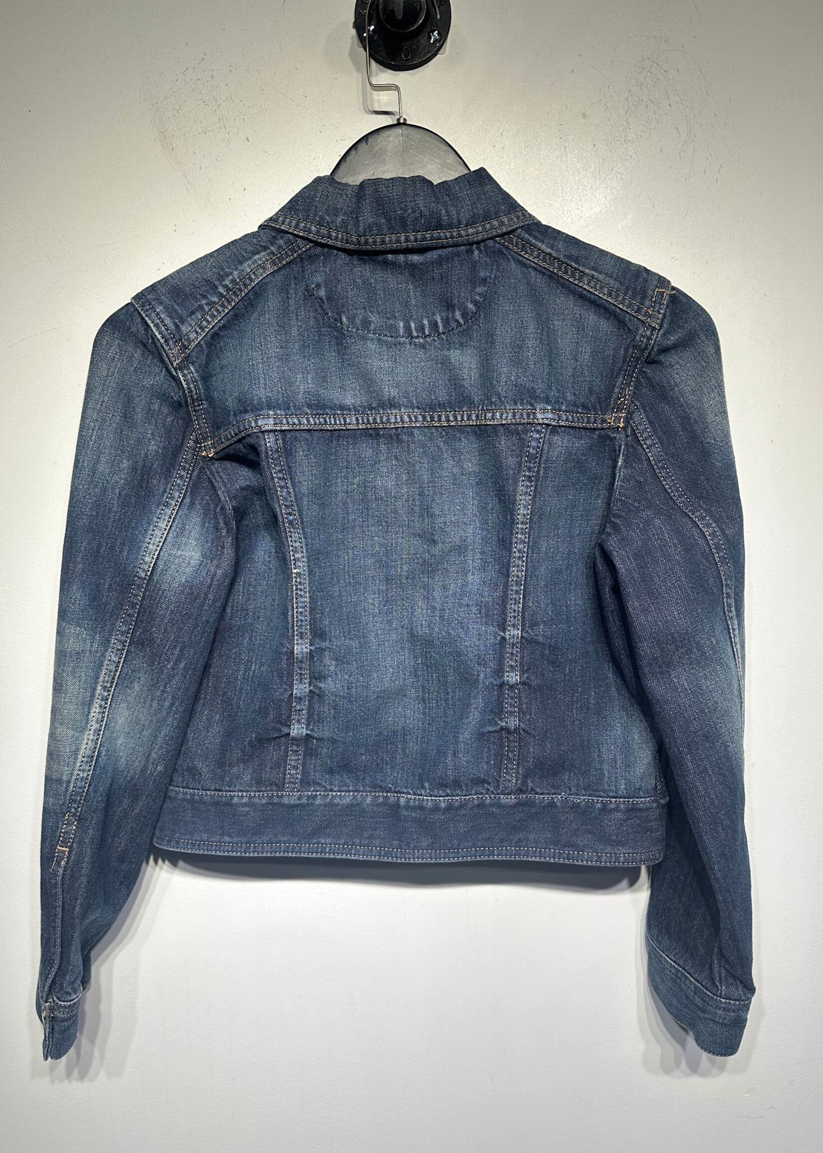 Y2K Express Dark Wash Jean Jacket Fem M