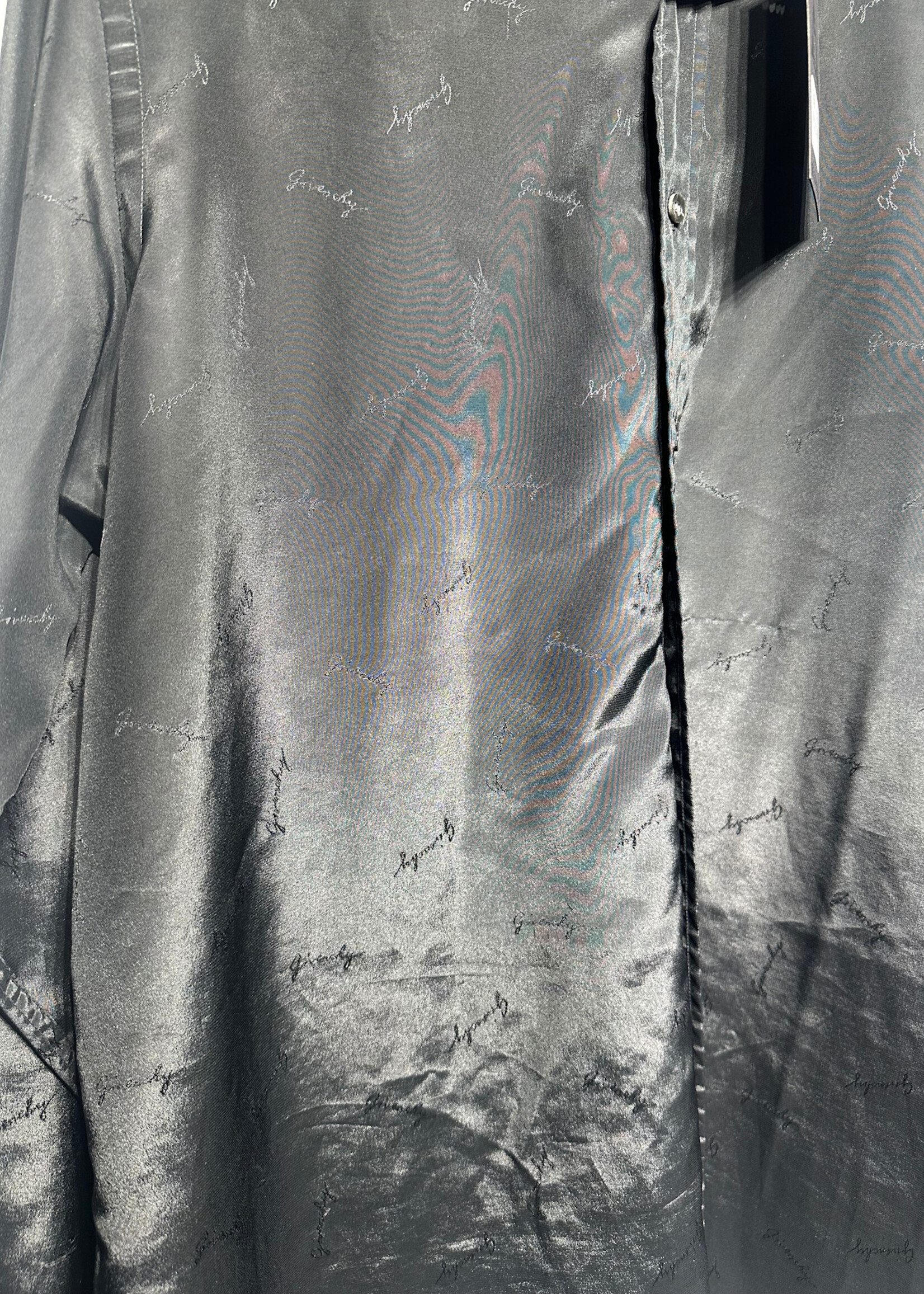 Vintage Givenchy AOP Logo Black BU L