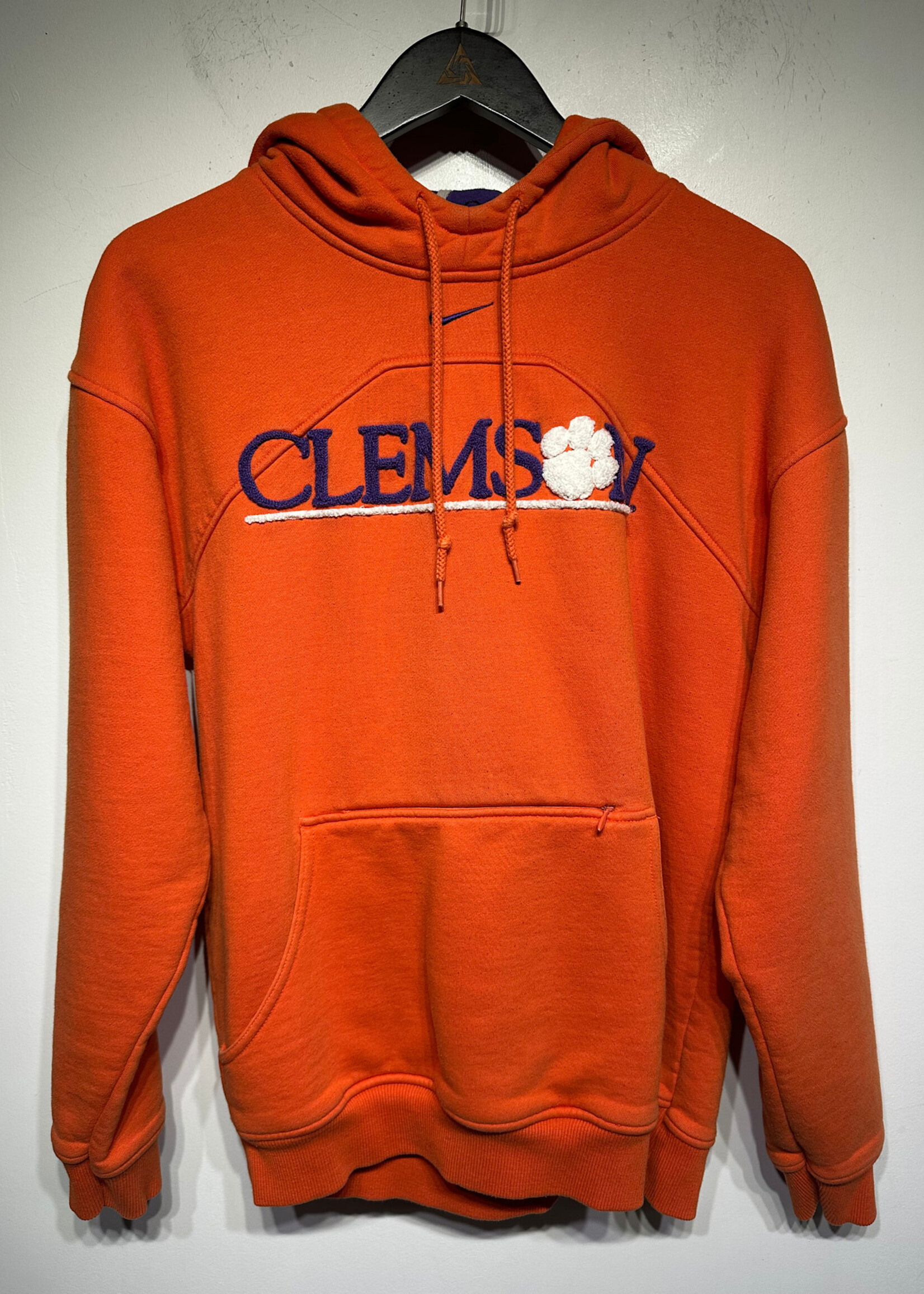 Vintage Nike Clemson Purple Hoodie M