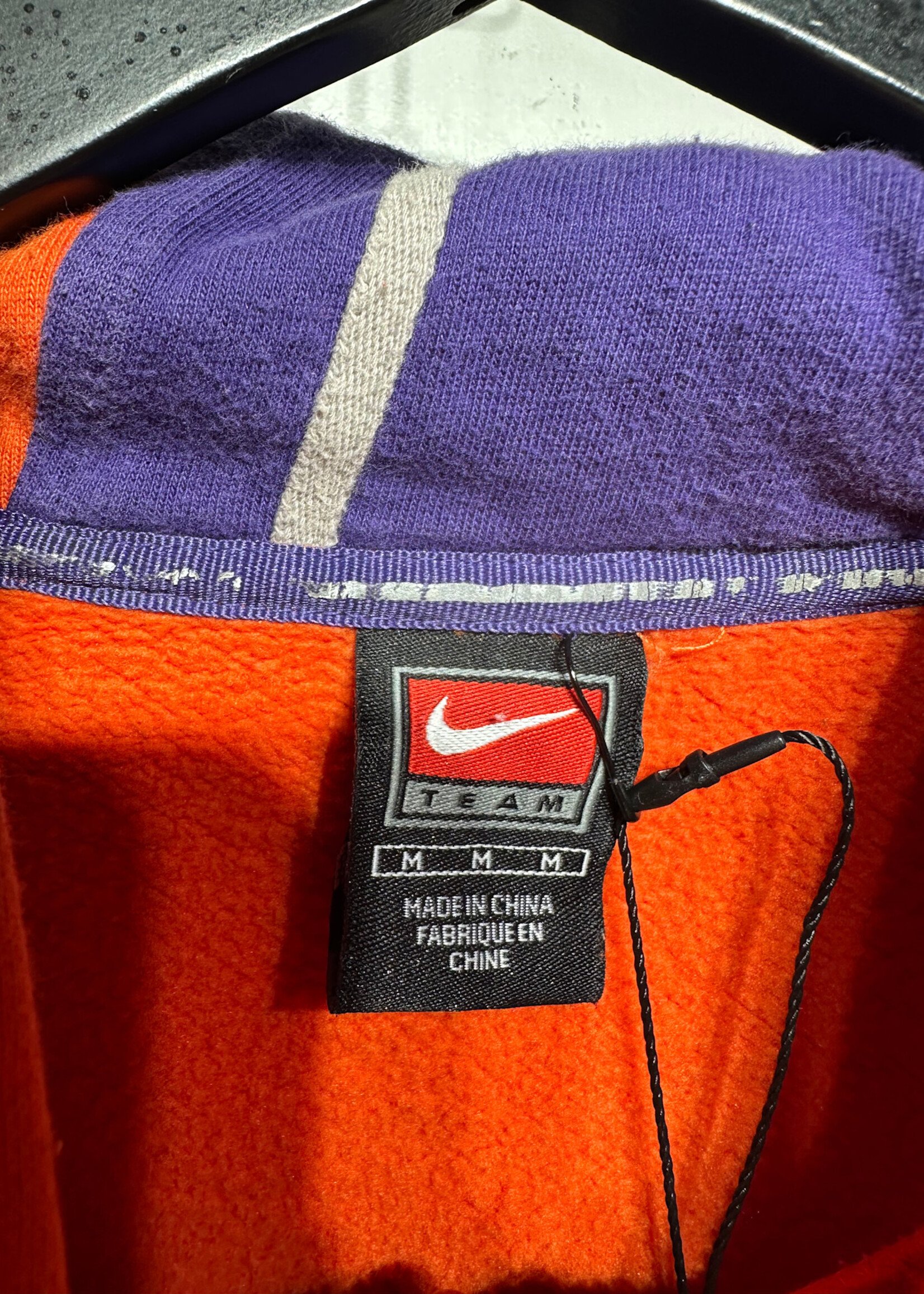 Vintage Nike Clemson Purple Hoodie M