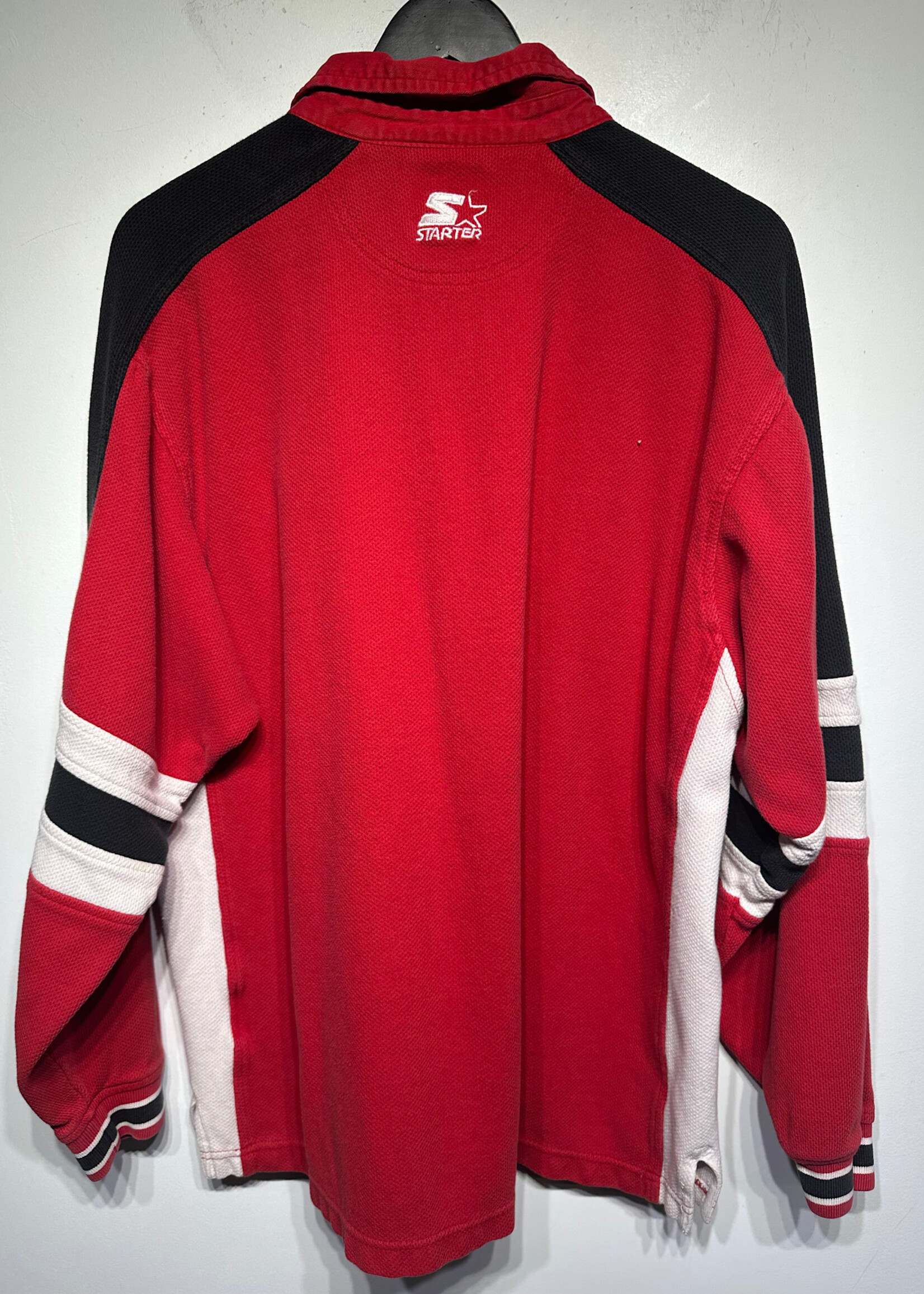 Starter Nebraska Huskers Vintage Quarter Zip XL