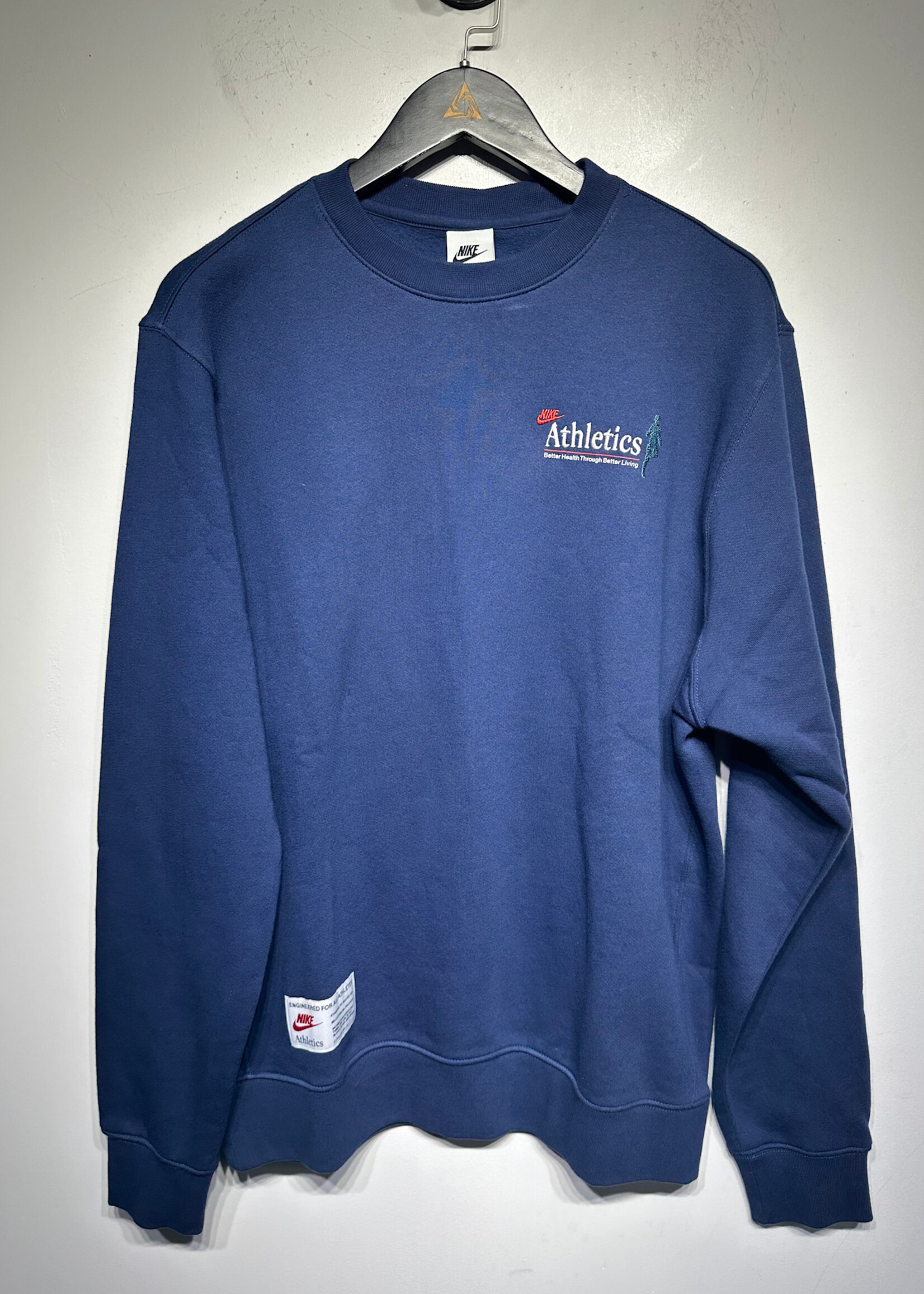 NWT Nike One Day At A Time Blue Crew Neck M Tall