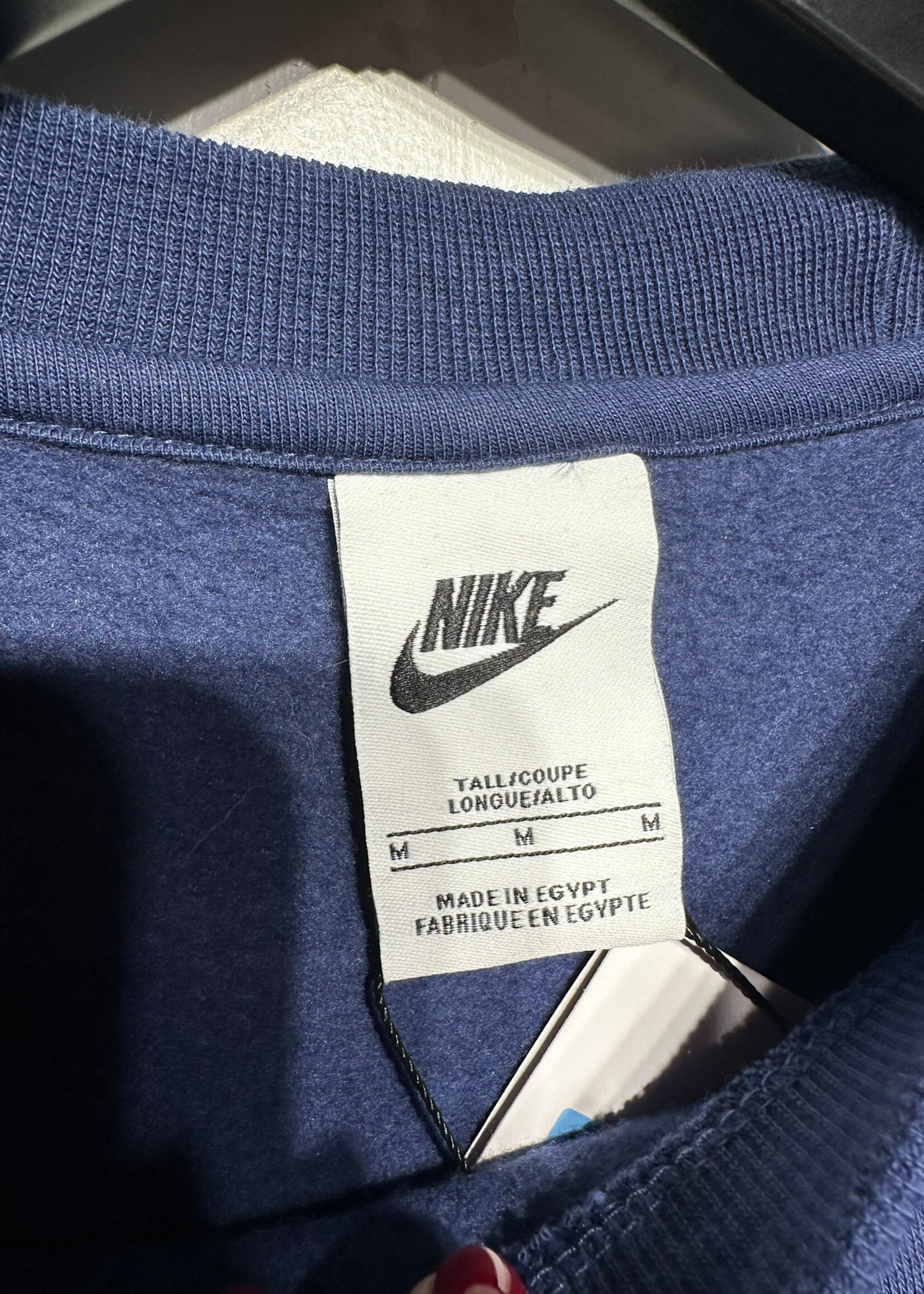 NWT Nike One Day At A Time Blue Crew Neck M Tall