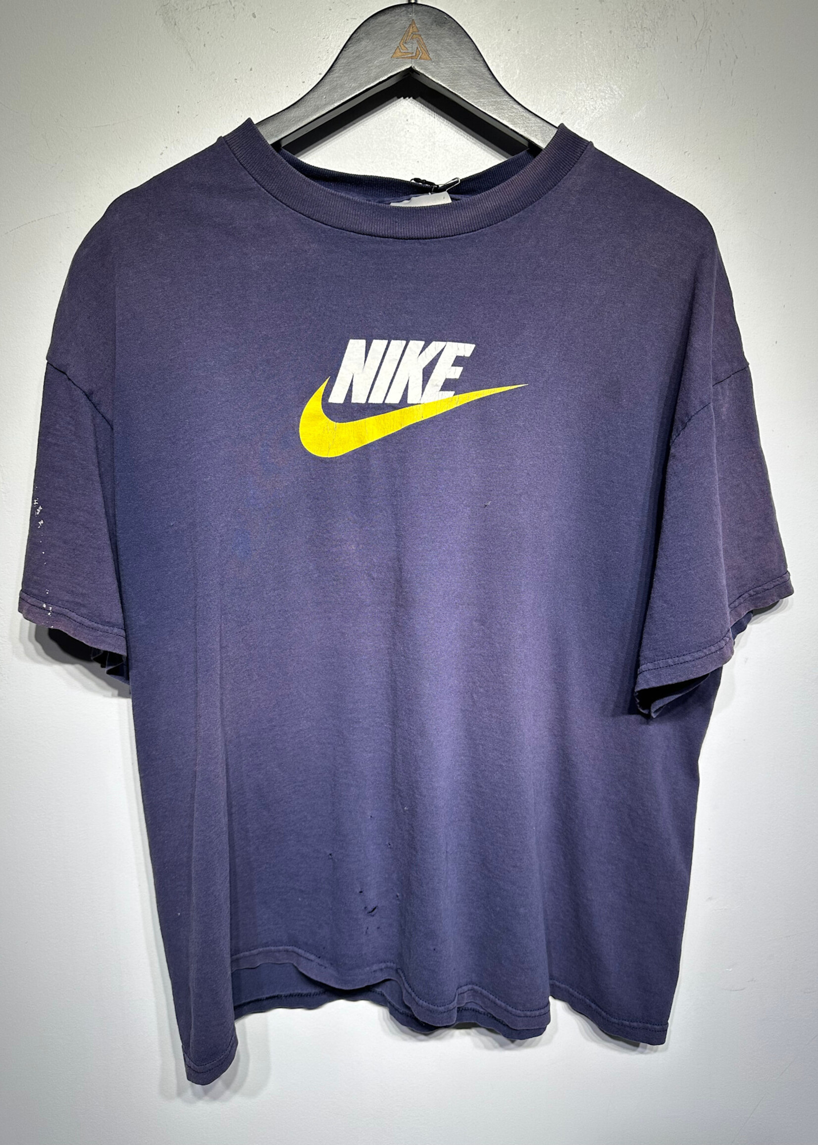 NIKE VINTAGE NAVY SUNBLEACHED TEE XL