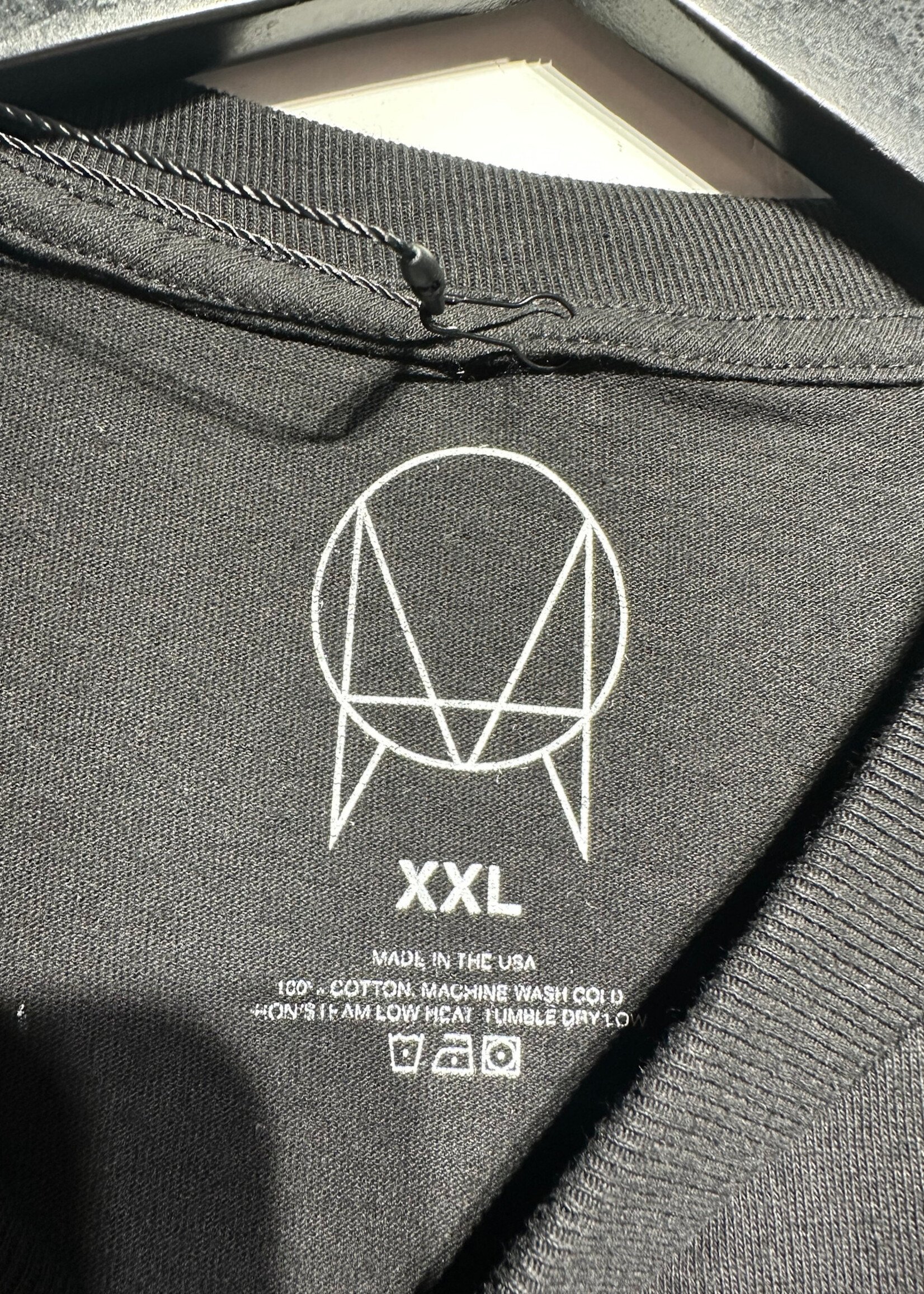 OSWLA Black Logo Graphic Tee Masc 2XL