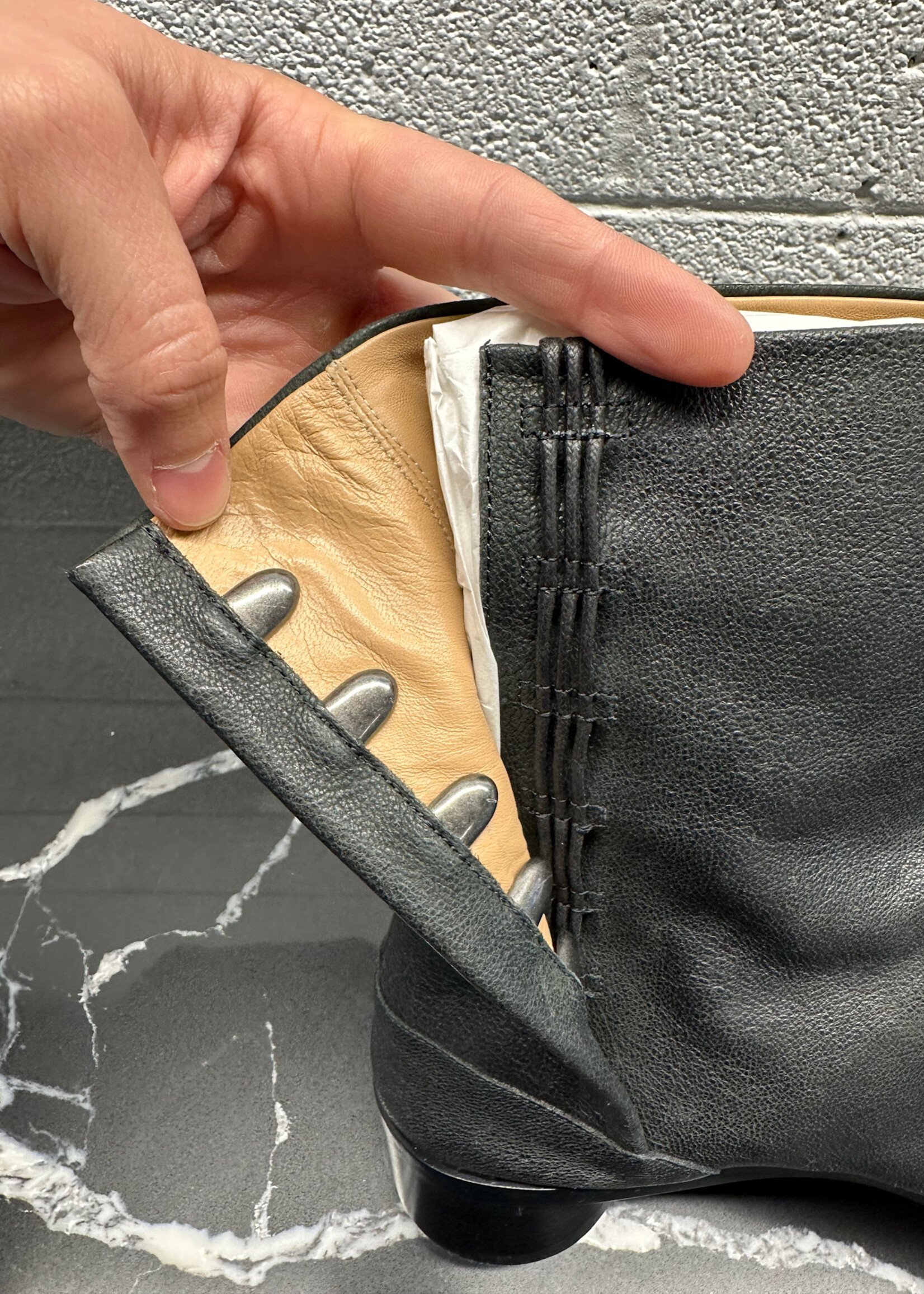 NIB Margiela Tabi Black Boots 44/11 (Retail: $1490)