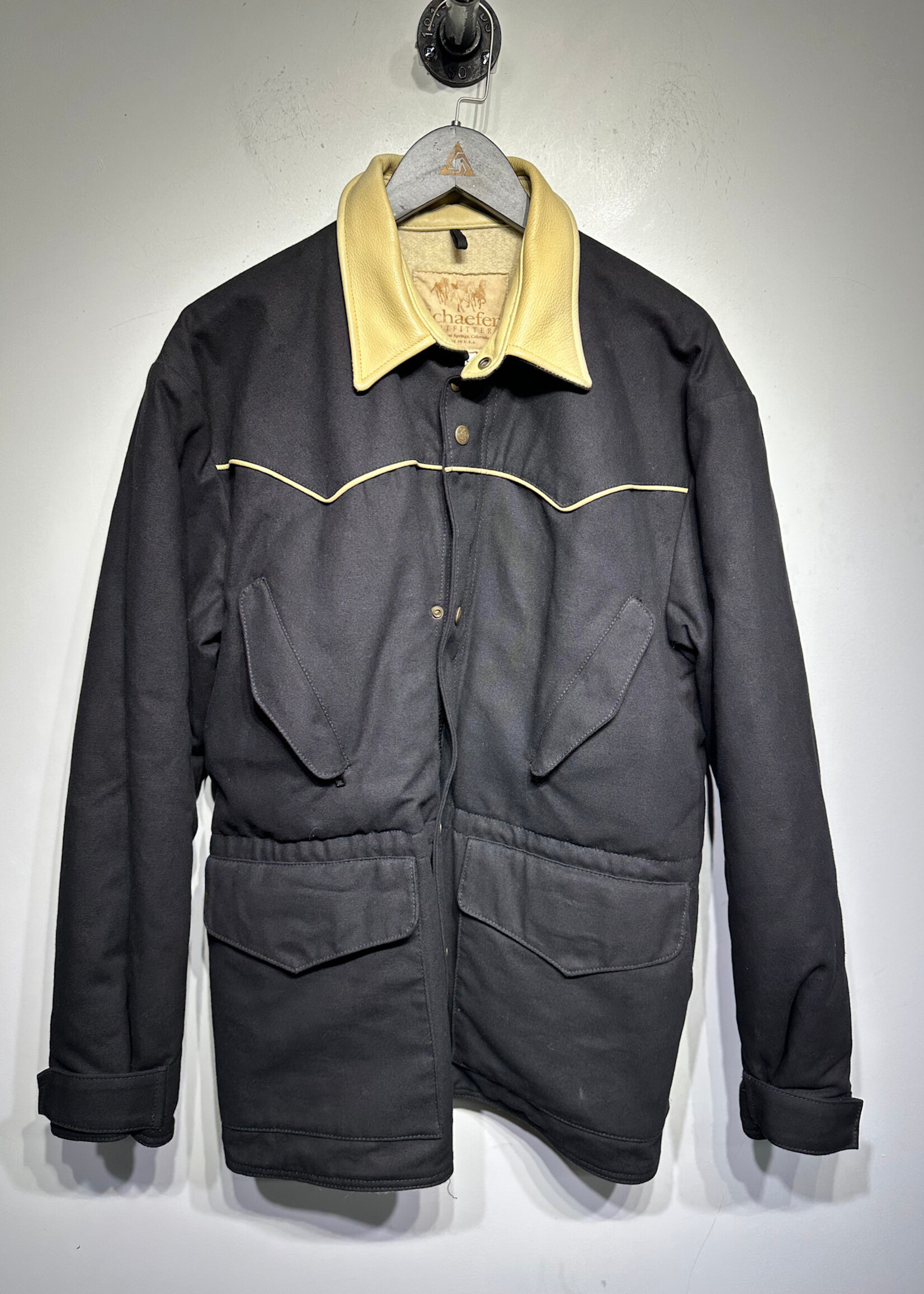 Schaeffer Leather Accented Work Jacket M