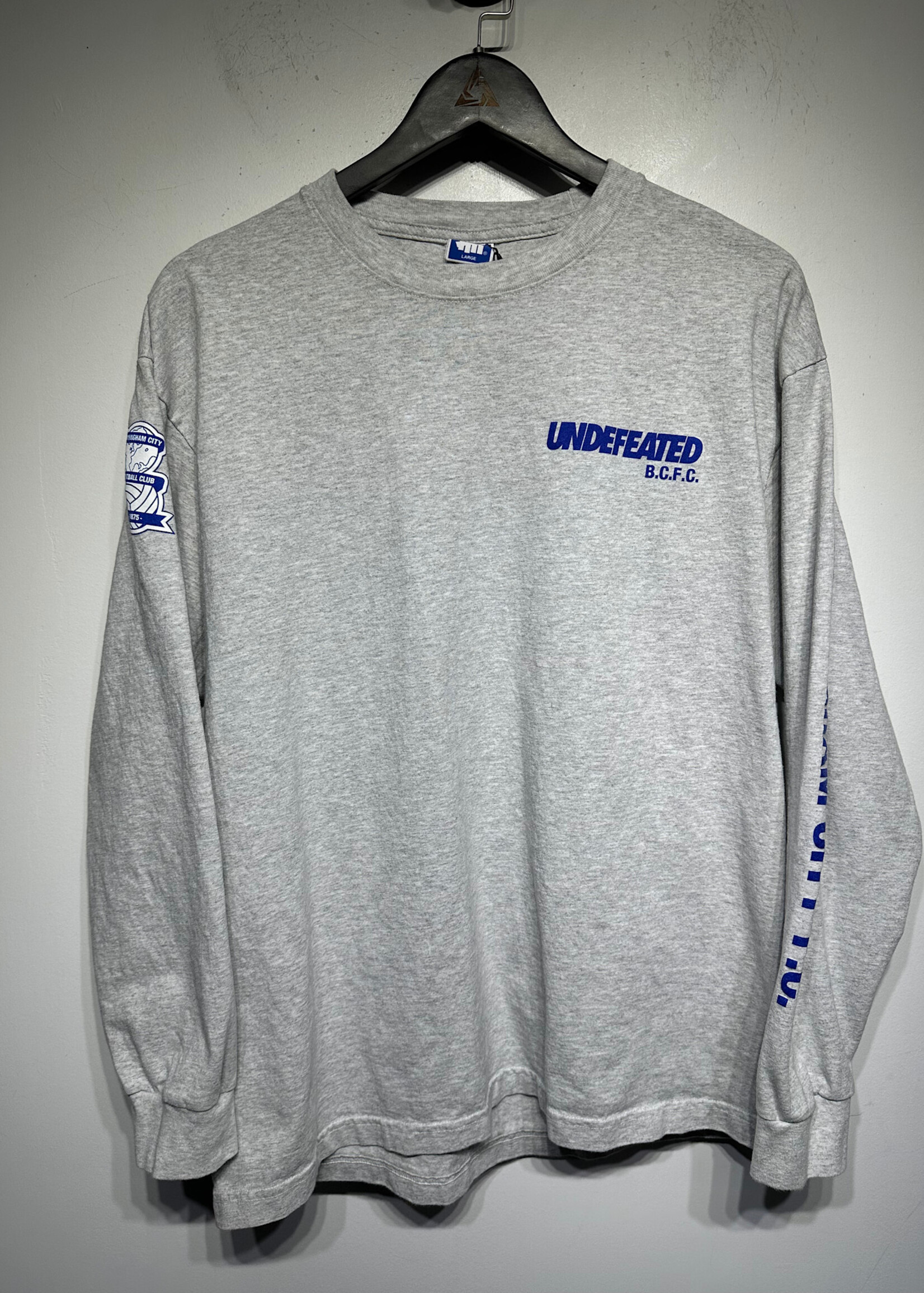 Undefeated Grey BCFC Graphic L/S Tee Masc L