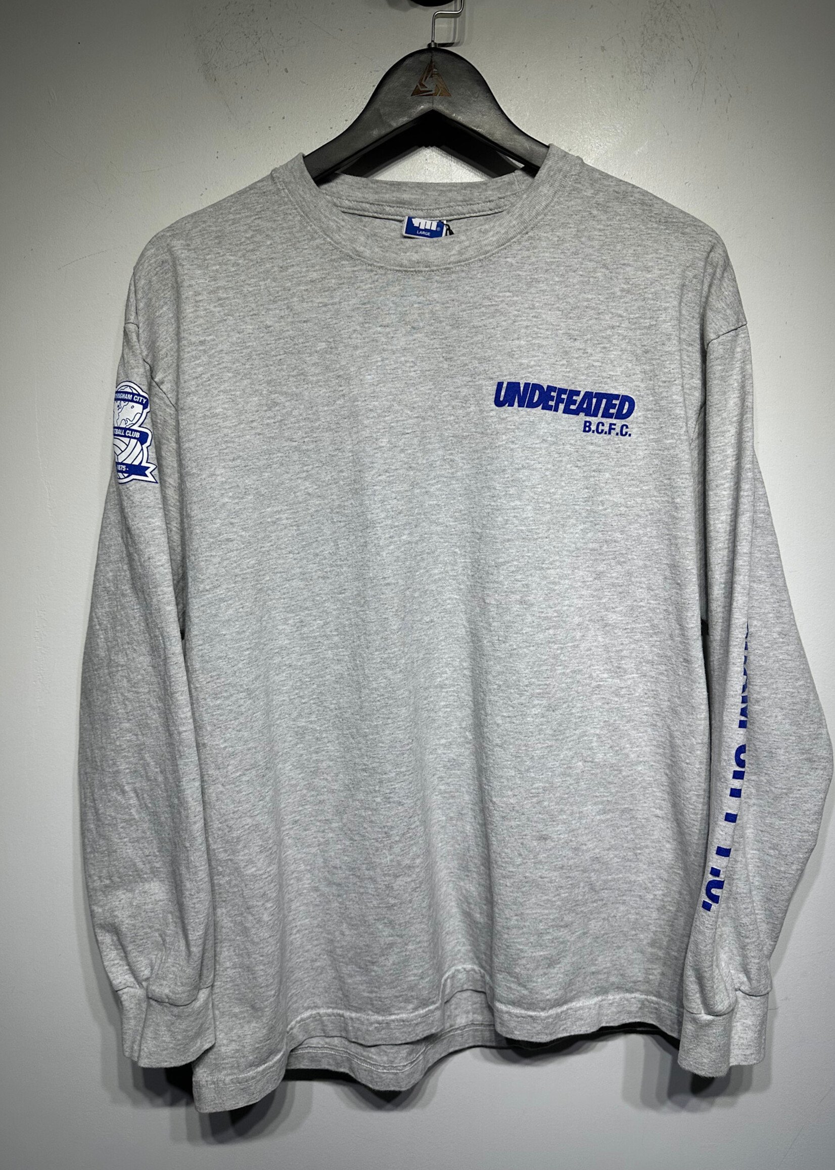 Undefeated Grey BCFC Graphic L/S Tee Masc L