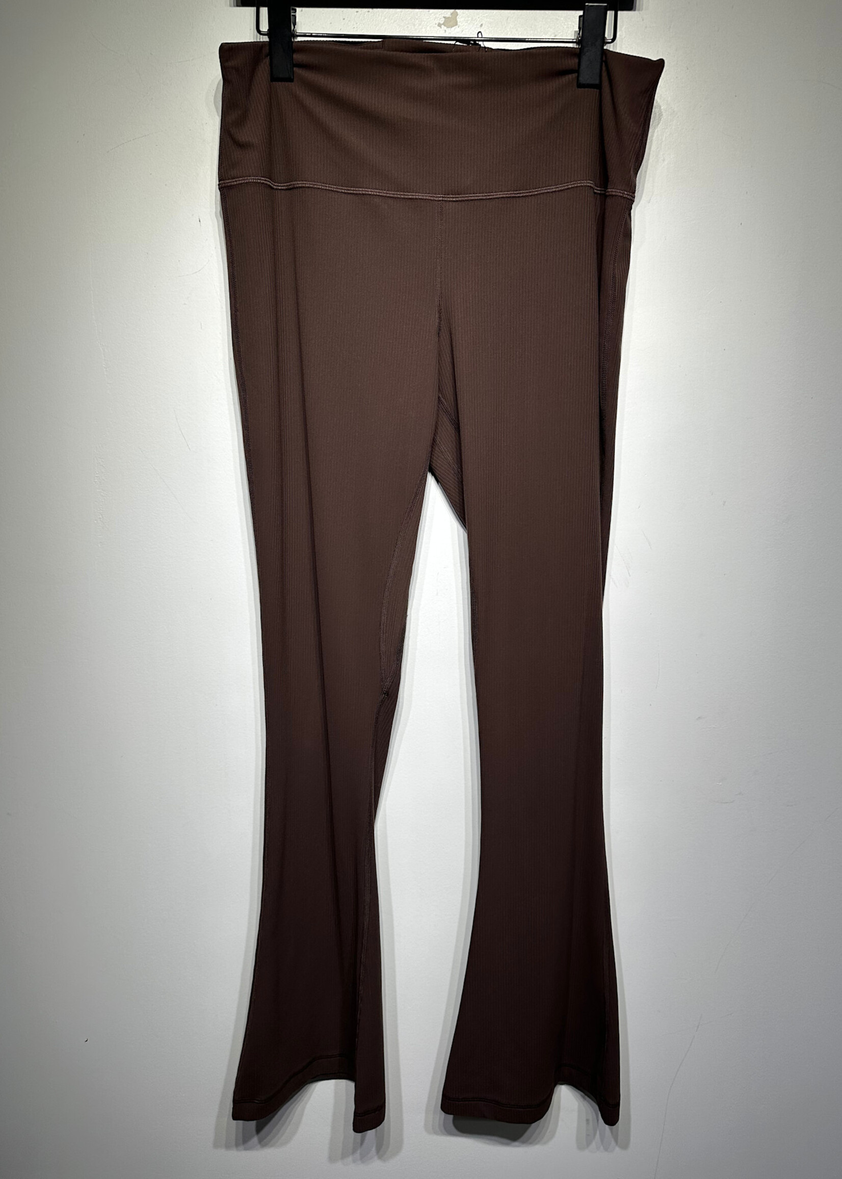 Lululemon Brown Flared Leggings Fem 14/Xl